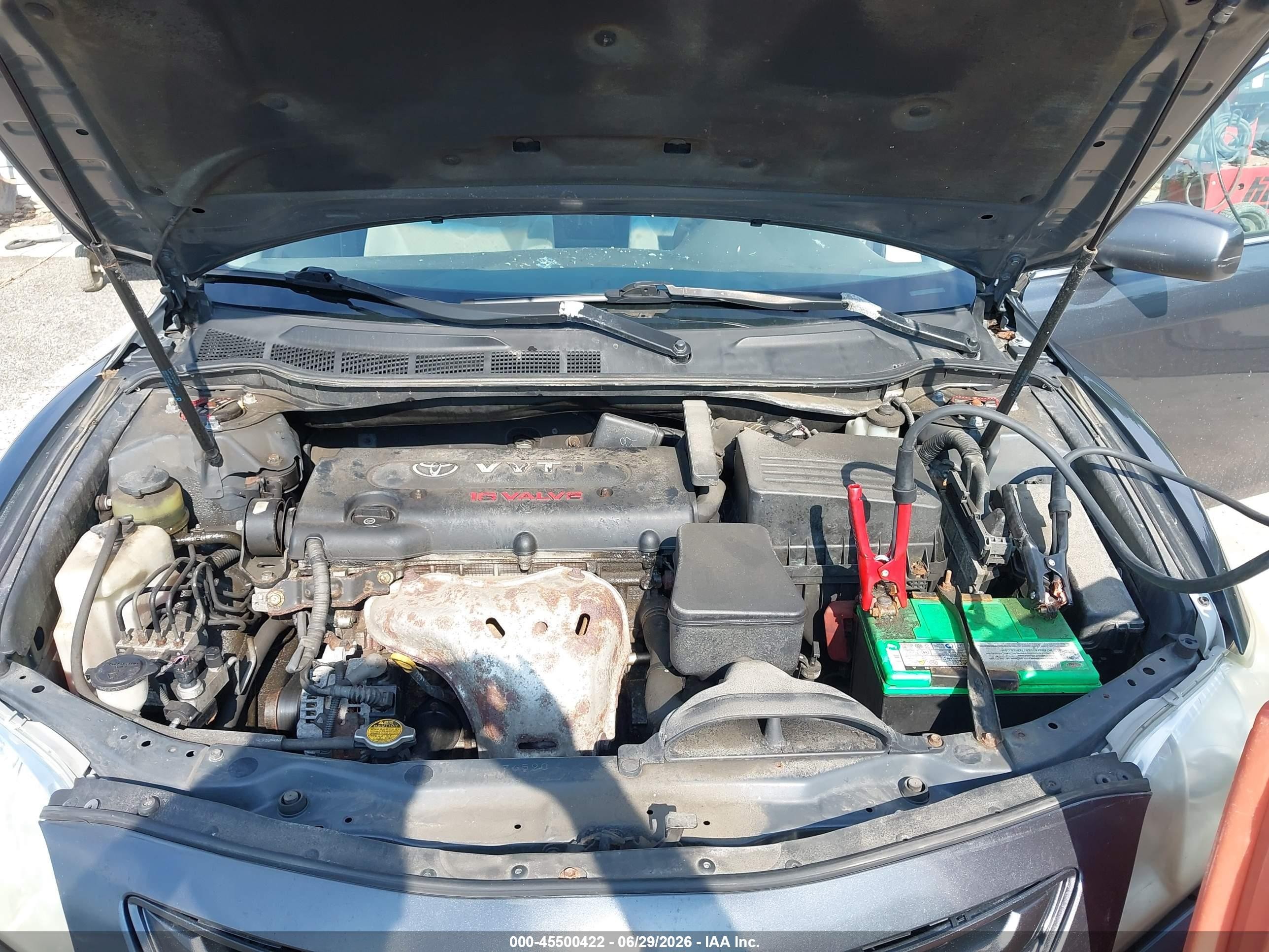 2007 Toyota Camry Le Gray vin: 4T1BE46K97U722902