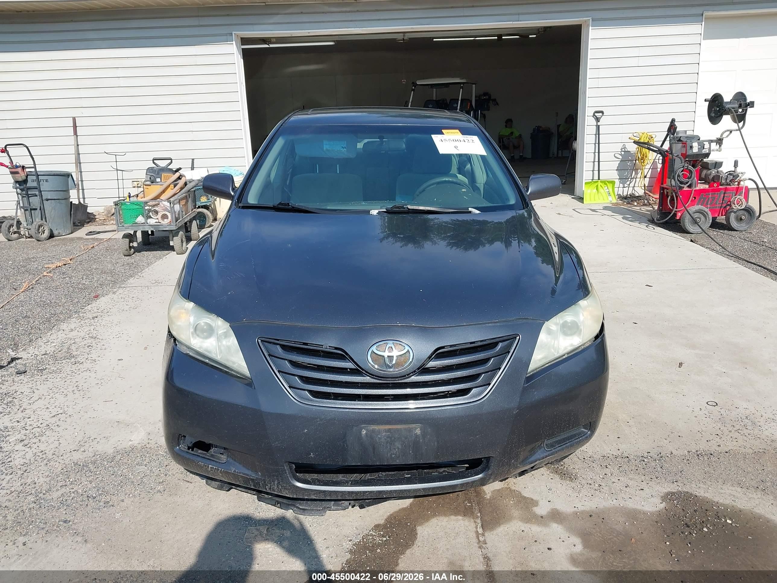 2007 Toyota Camry Le Gray vin: 4T1BE46K97U722902