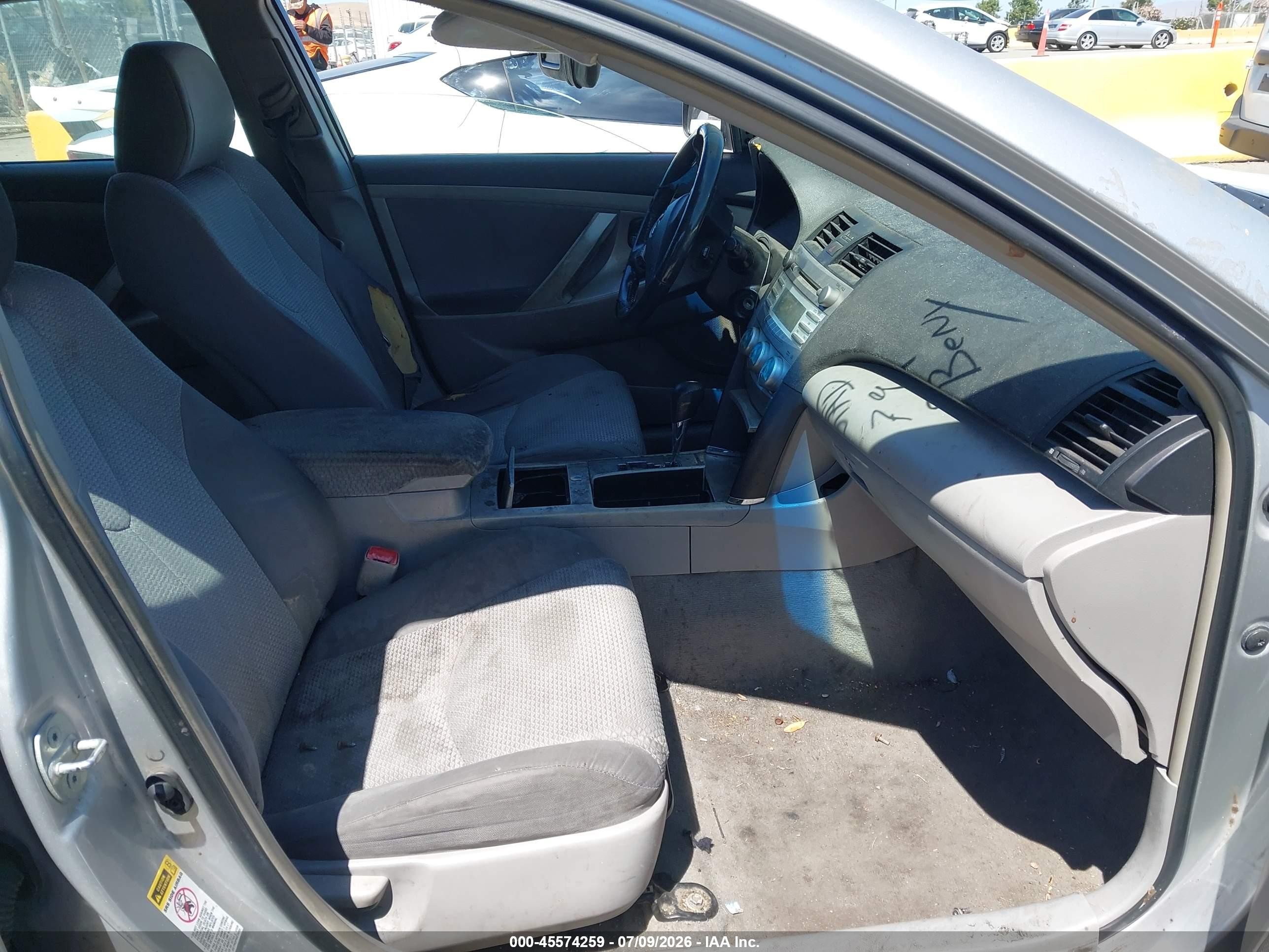 2007 Toyota Camry Se Silver vin: 4T1BE46K97U727193