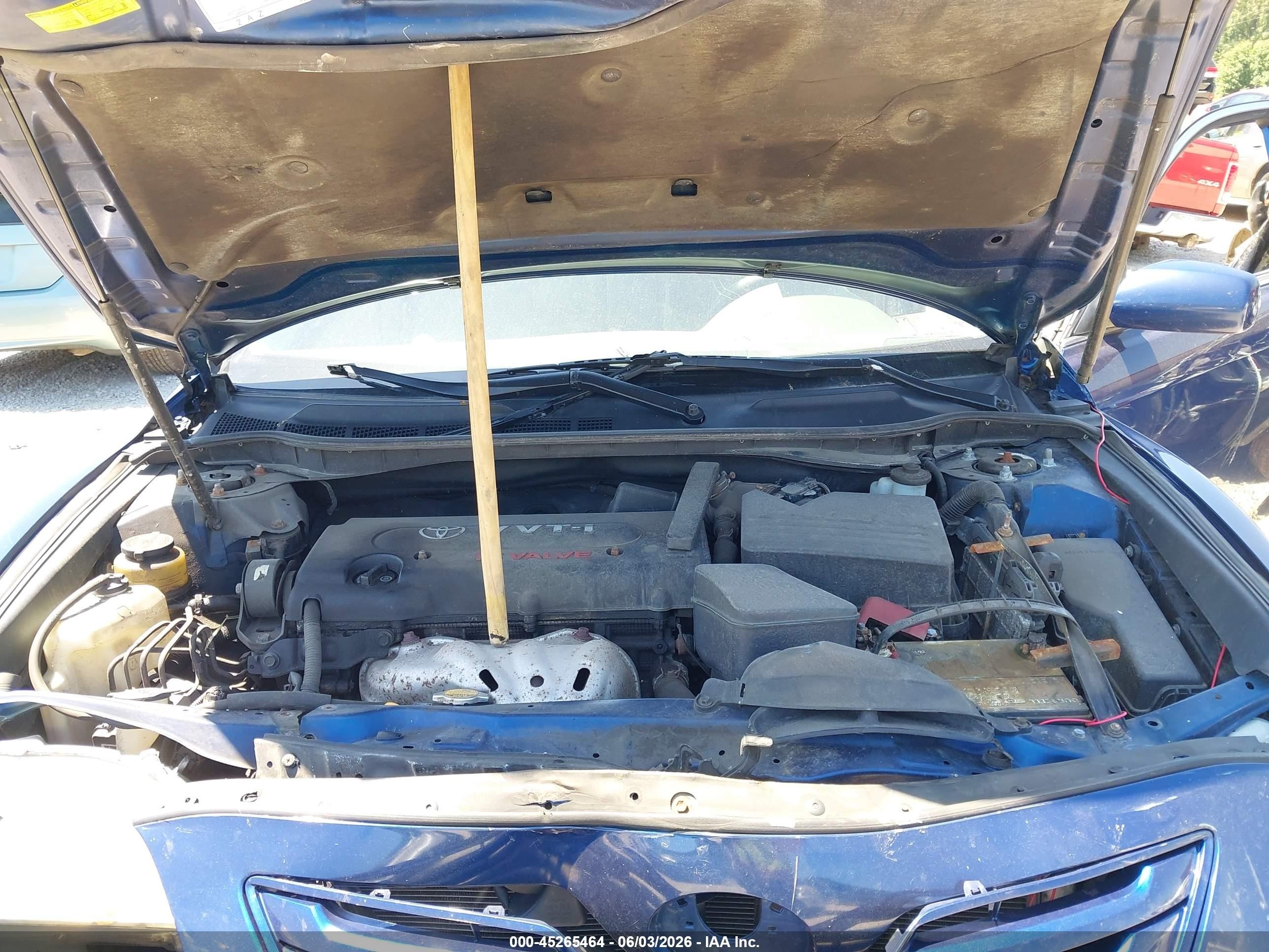 2008 Toyota Camry Le Синий vin: 4T1BE46K98U219131