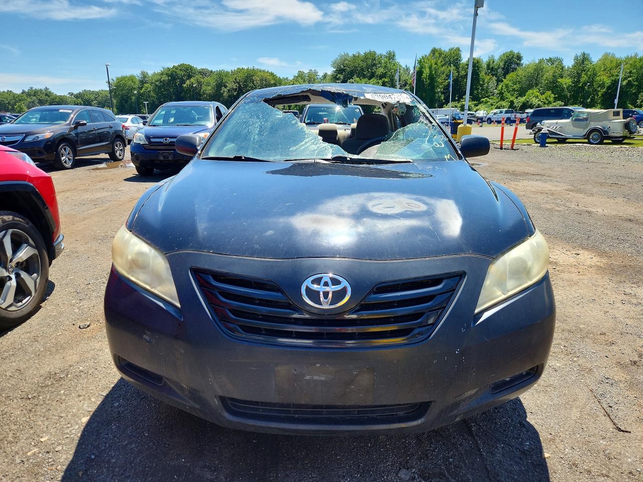 2008 Toyota Camry Base Black vin: 4T1BE46K98U229707