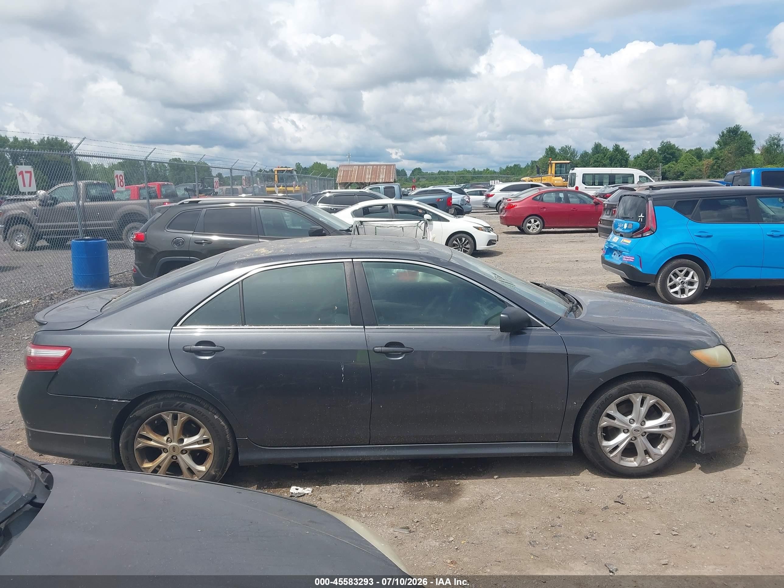 2008 Toyota Camry Se Серый vin: 4T1BE46K98U233952