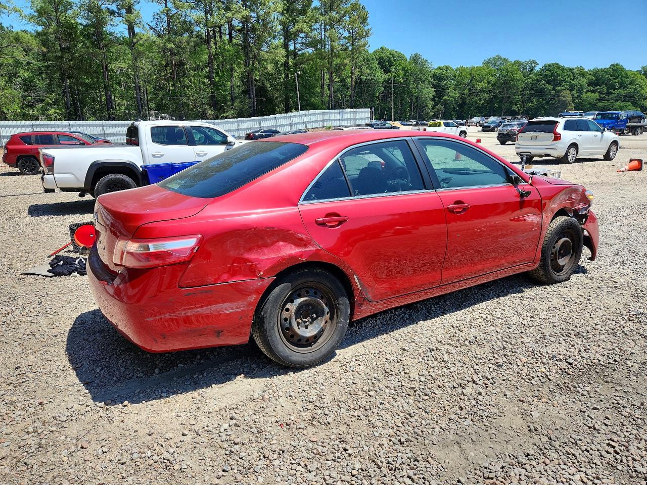 2008 Toyota Camry Le Red vin: 4T1BE46K98U235622