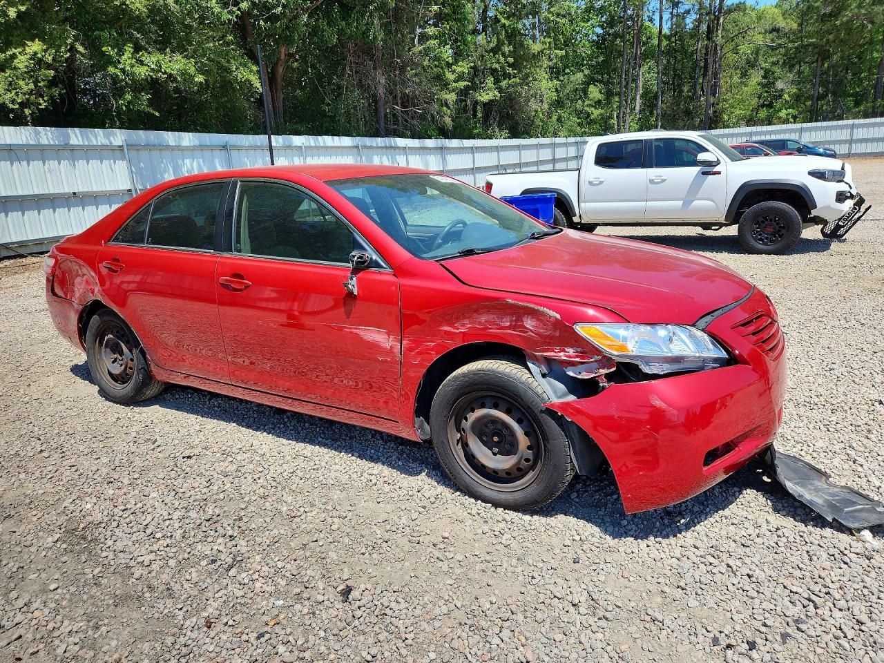 2008 Toyota Camry Le Red vin: 4T1BE46K98U235622