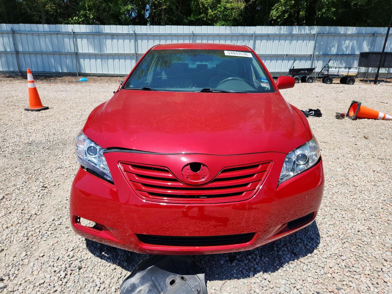 2008 Toyota Camry Le Red vin: 4T1BE46K98U235622