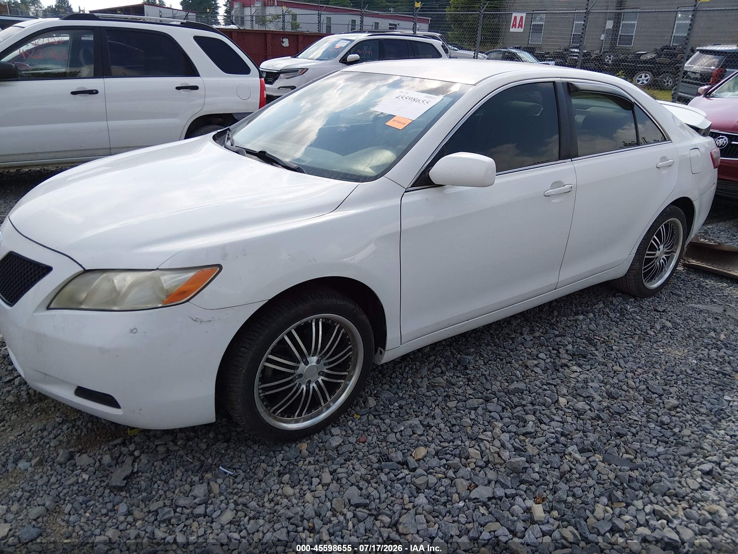 2008 Toyota Camry   Белый vin: 4T1BE46K98U775844