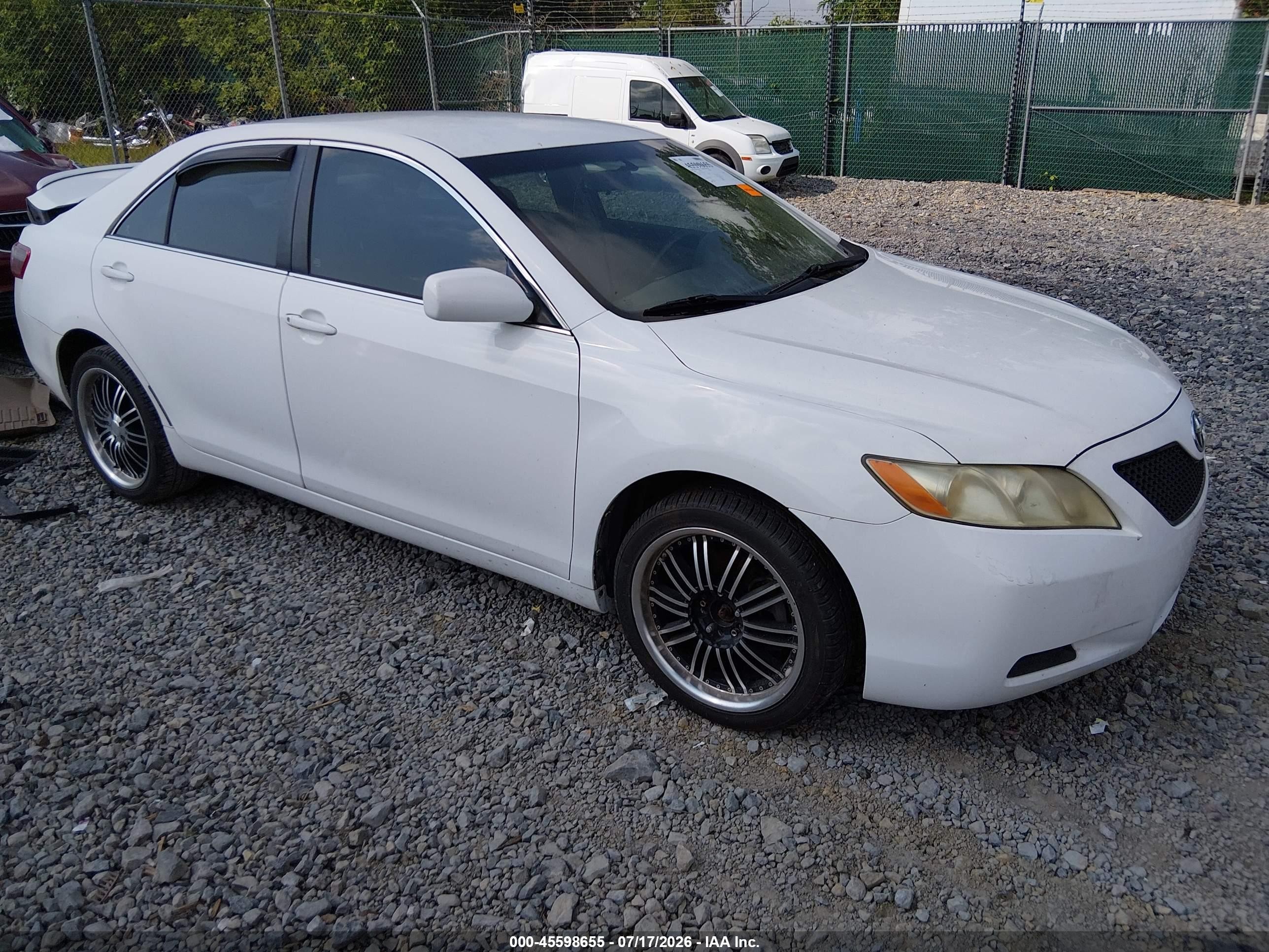 2008 Toyota Camry   Белый vin: 4T1BE46K98U775844