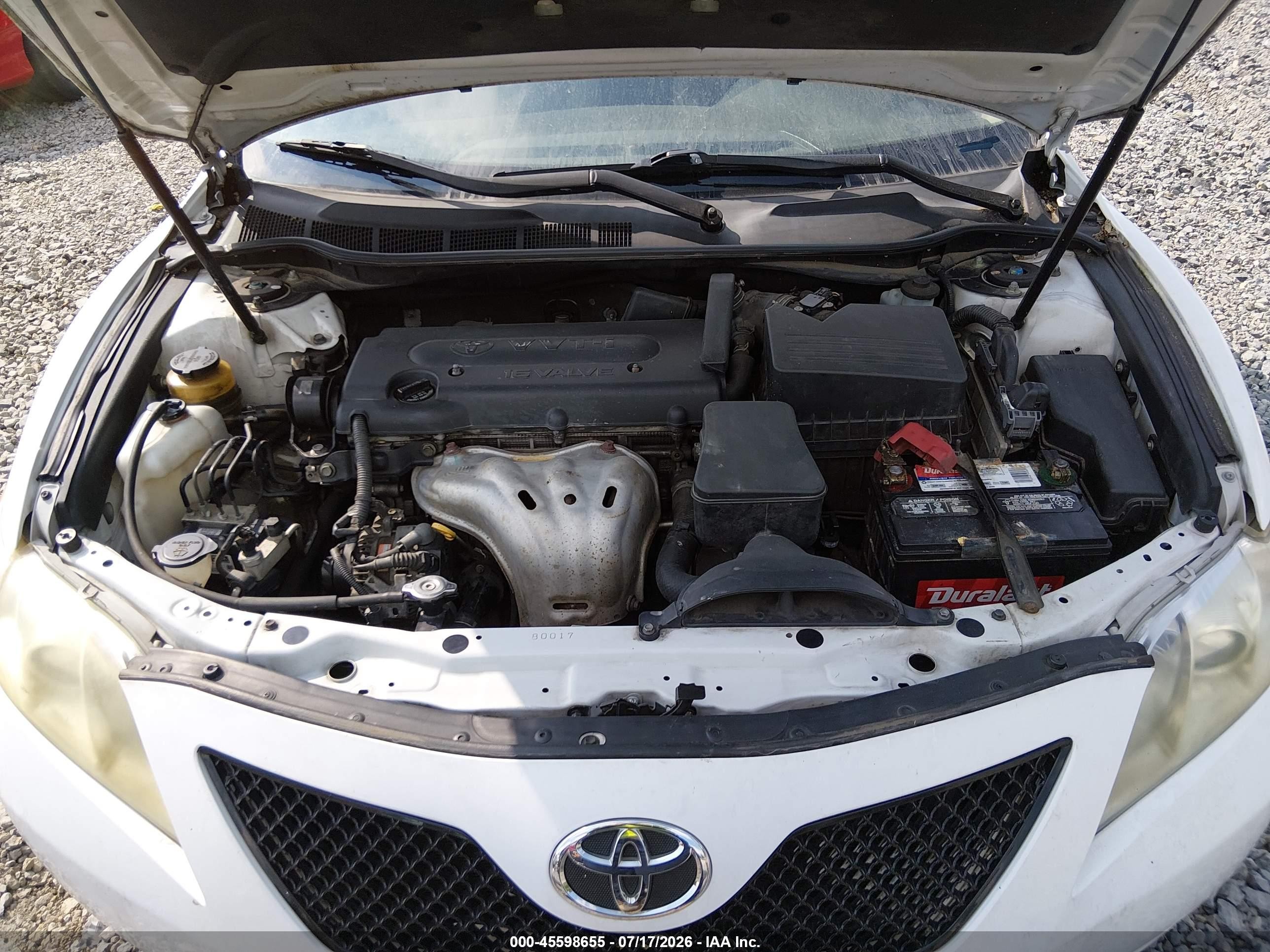 2008 Toyota Camry   Белый vin: 4T1BE46K98U775844