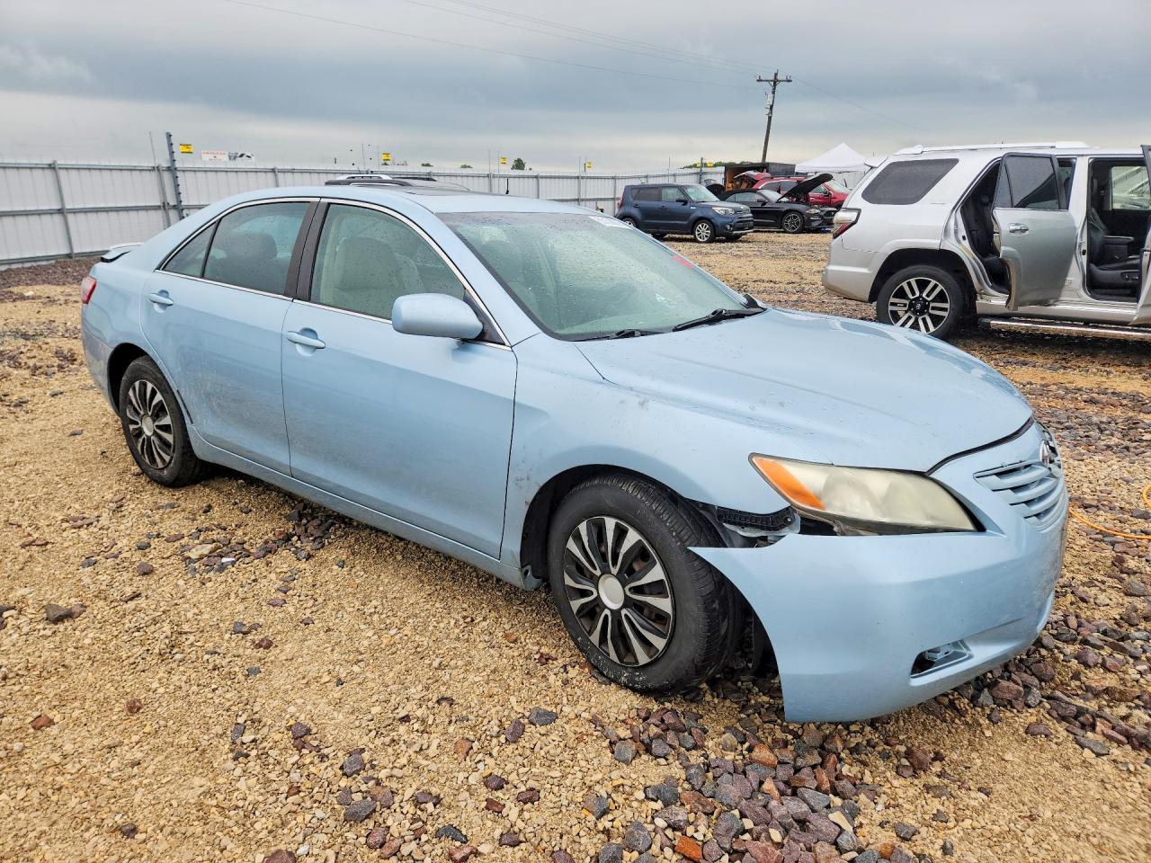 2008 Toyota Camry Le Синий vin: 4T1BE46K98U790232
