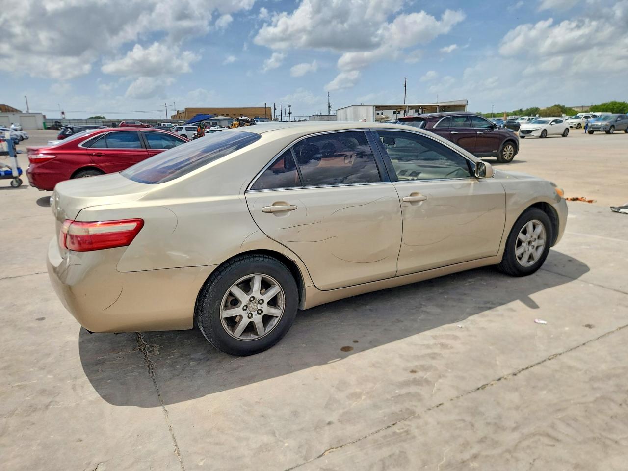 2009 Toyota Camry Le Бежевый vin: 4T1BE46K99U264359