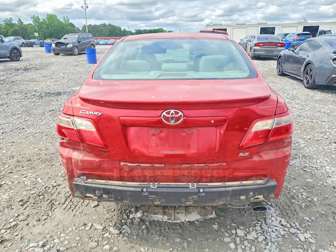 2009 Toyota Camry Se Красный vin: 4T1BE46K99U271201