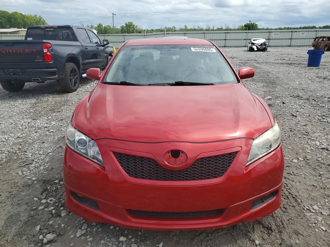 2009 Toyota Camry Se Красный vin: 4T1BE46K99U271201