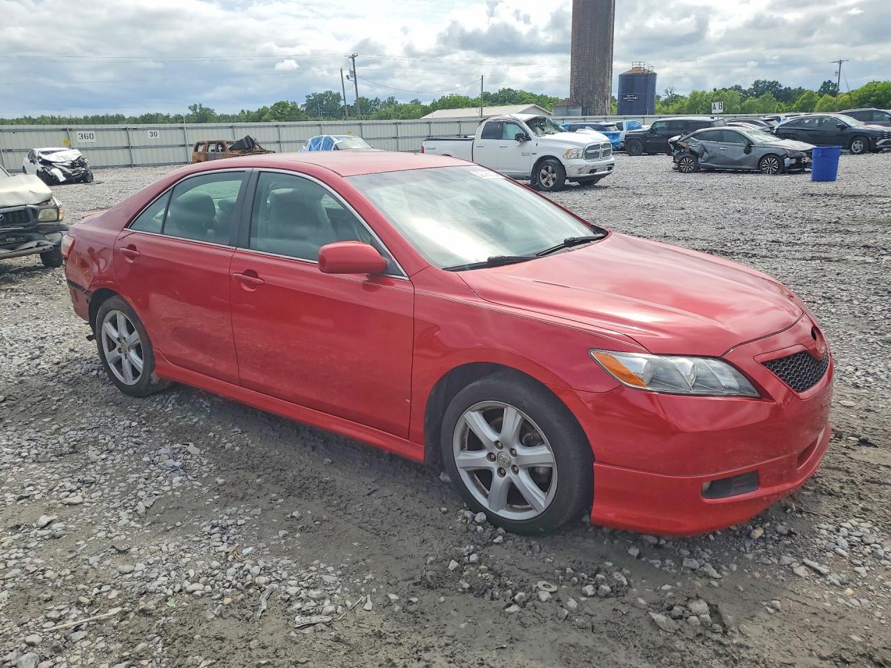 2009 Toyota Camry Se Красный vin: 4T1BE46K99U271201