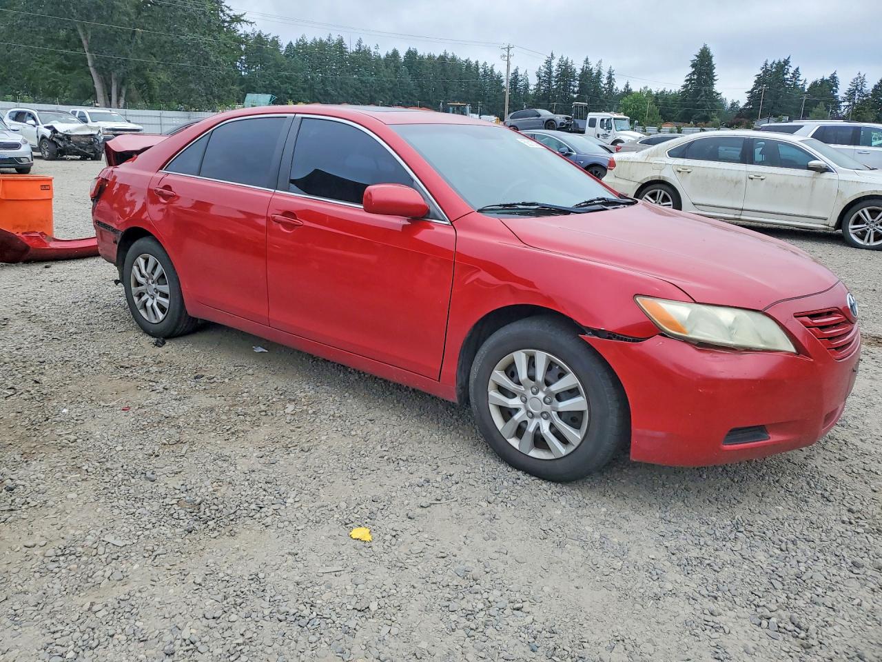 2009 Toyota Camry Le Red vin: 4T1BE46K99U271490