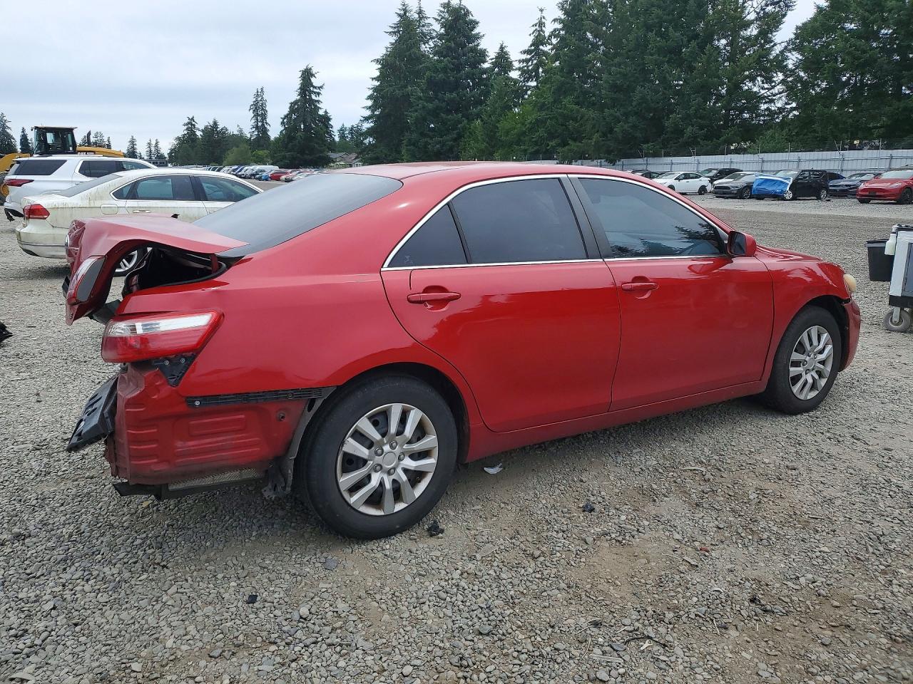 2009 Toyota Camry Le Red vin: 4T1BE46K99U271490