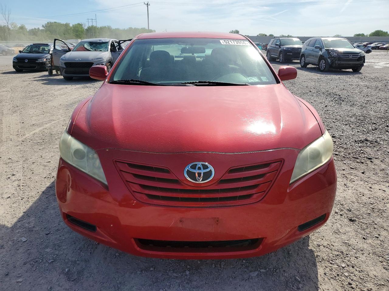 2009 Toyota Camry Le Red vin: 4T1BE46K99U272719