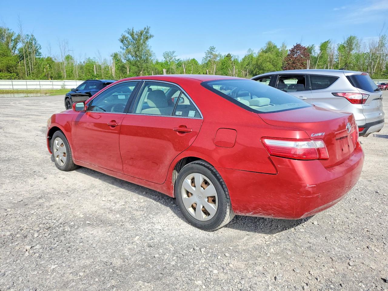 2009 Toyota Camry Le Red vin: 4T1BE46K99U272719