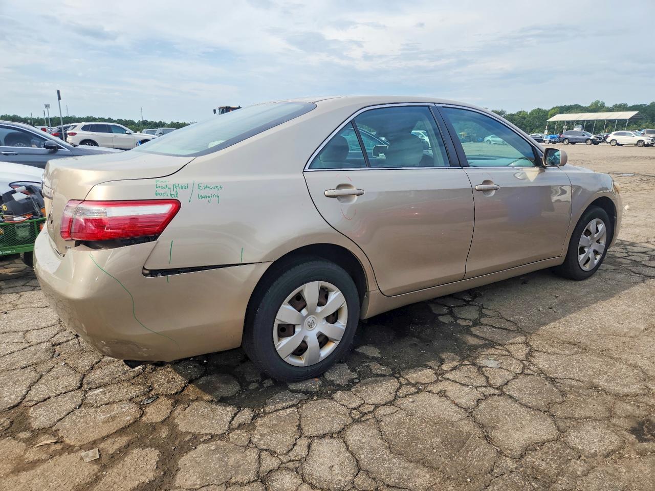 2009 Toyota Camry Le Бежевый vin: 4T1BE46K99U277466