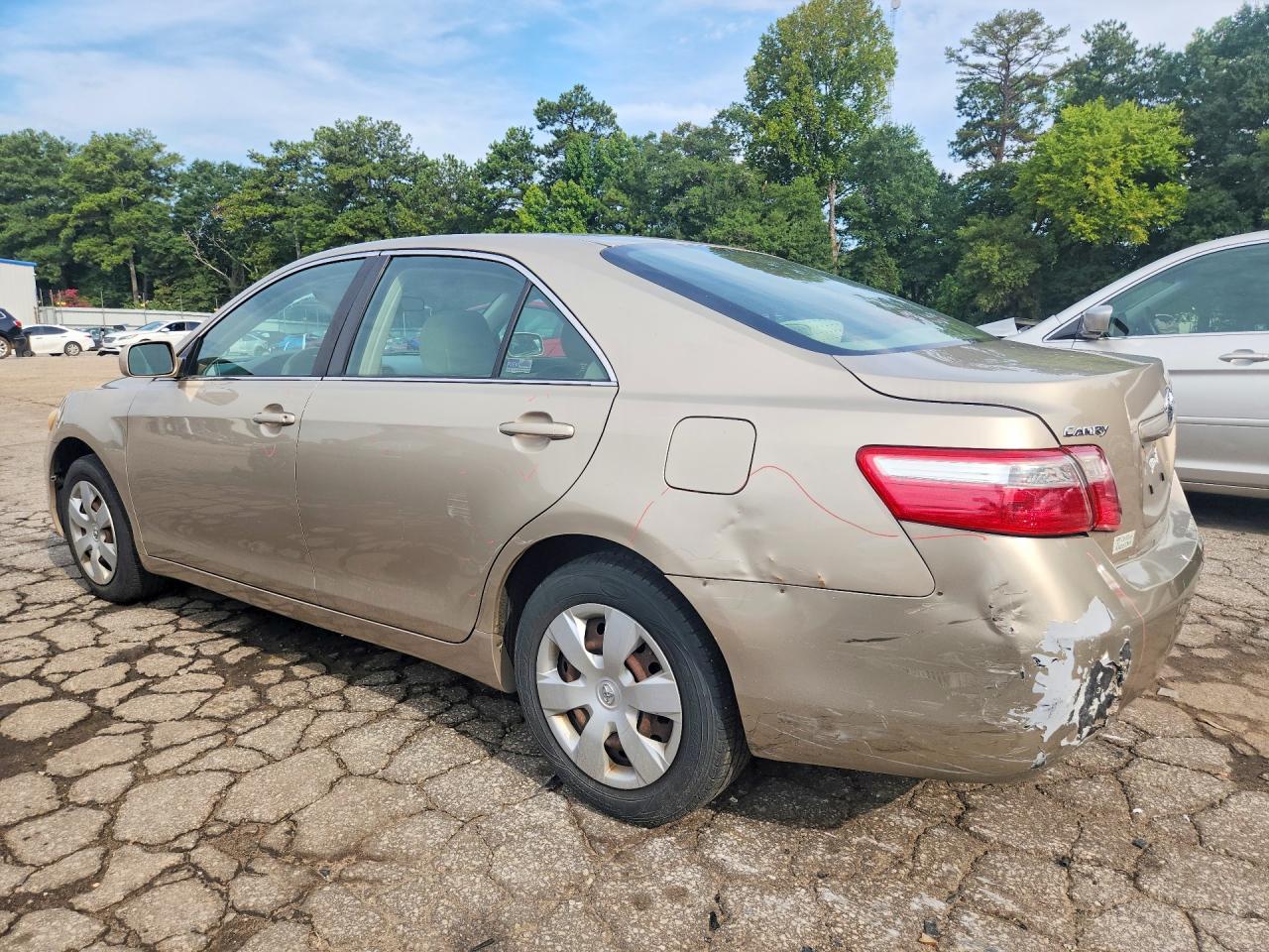 2009 Toyota Camry Le Бежевый vin: 4T1BE46K99U277466