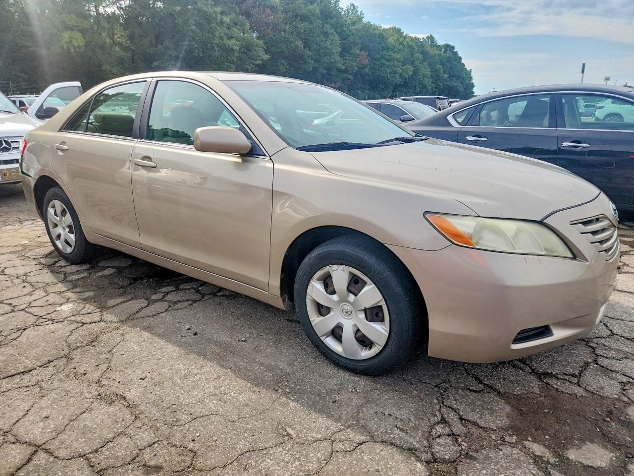 2009 Toyota Camry Le Бежевый vin: 4T1BE46K99U277466
