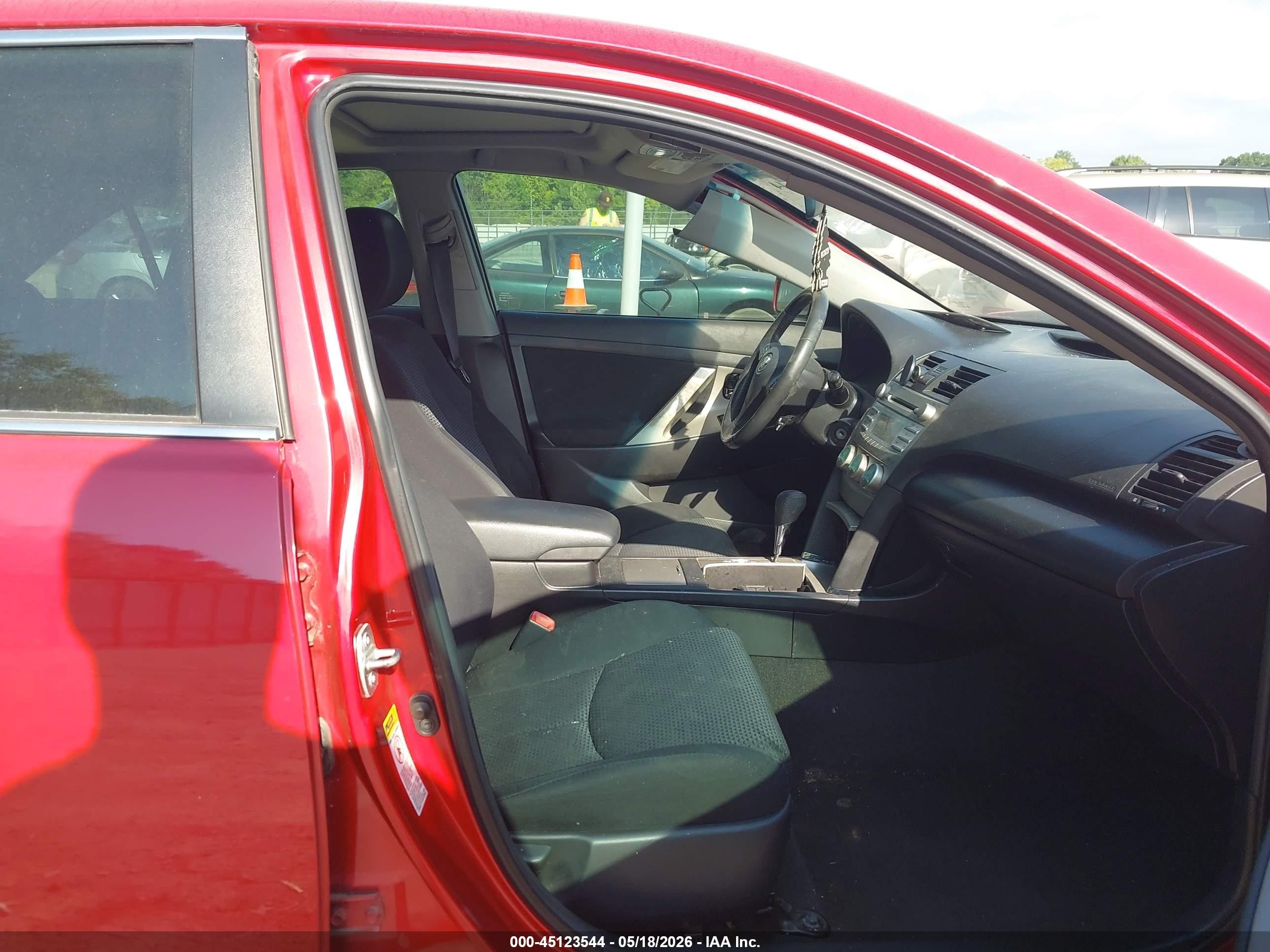 2009 Toyota Camry Se Red vin: 4T1BE46K99U280271