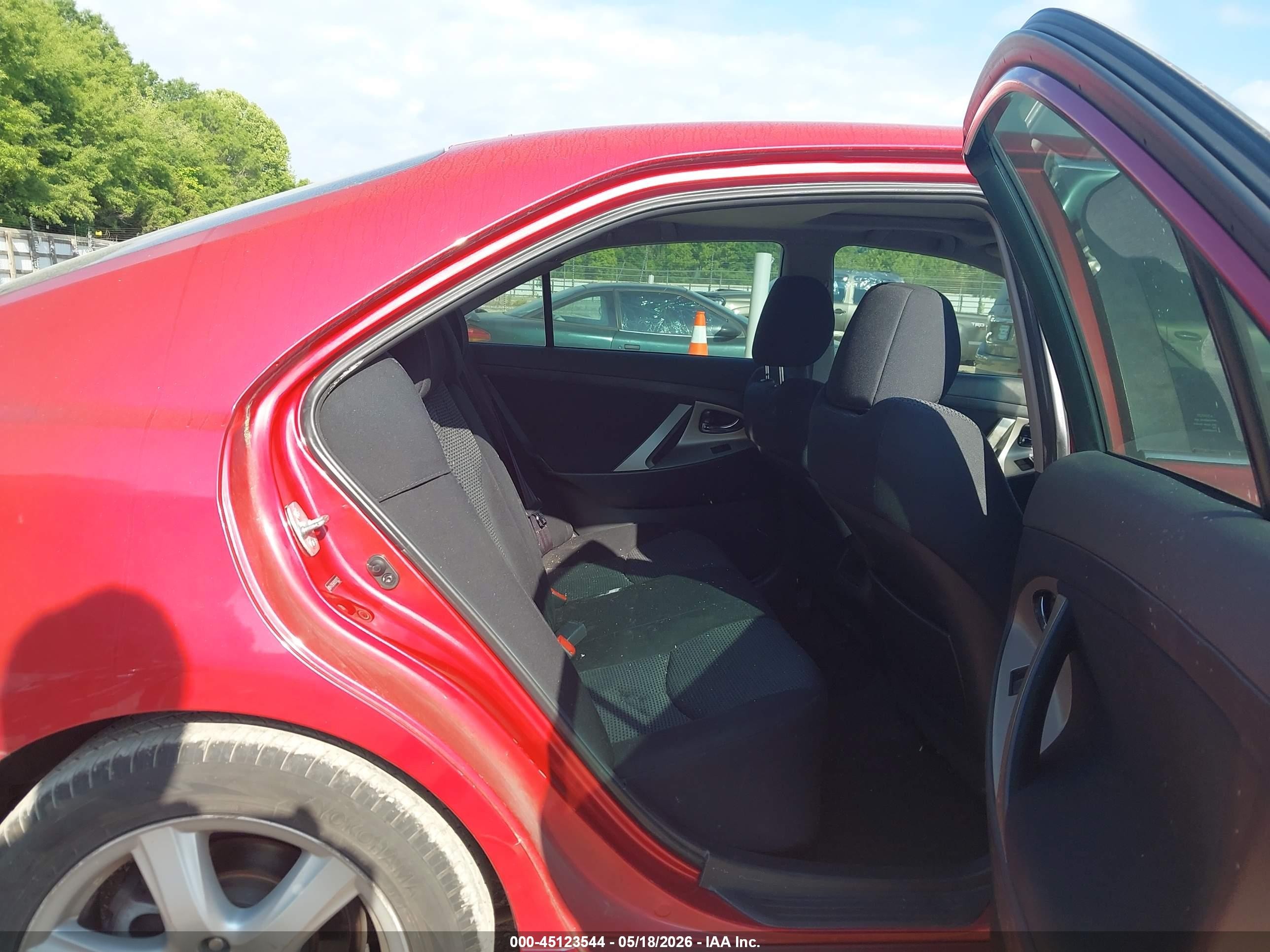 2009 Toyota Camry Se Red vin: 4T1BE46K99U280271