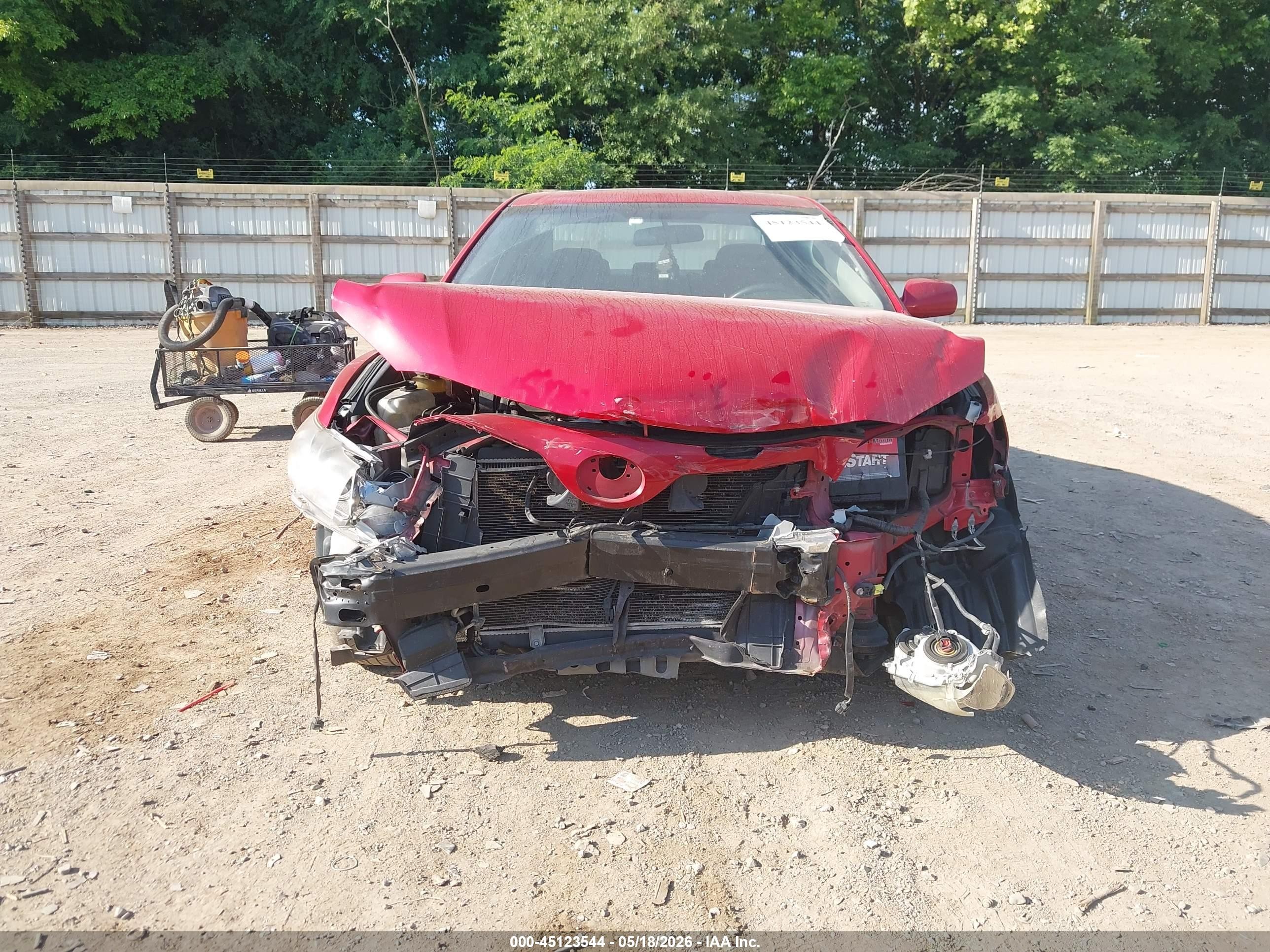 2009 Toyota Camry Se Red vin: 4T1BE46K99U280271