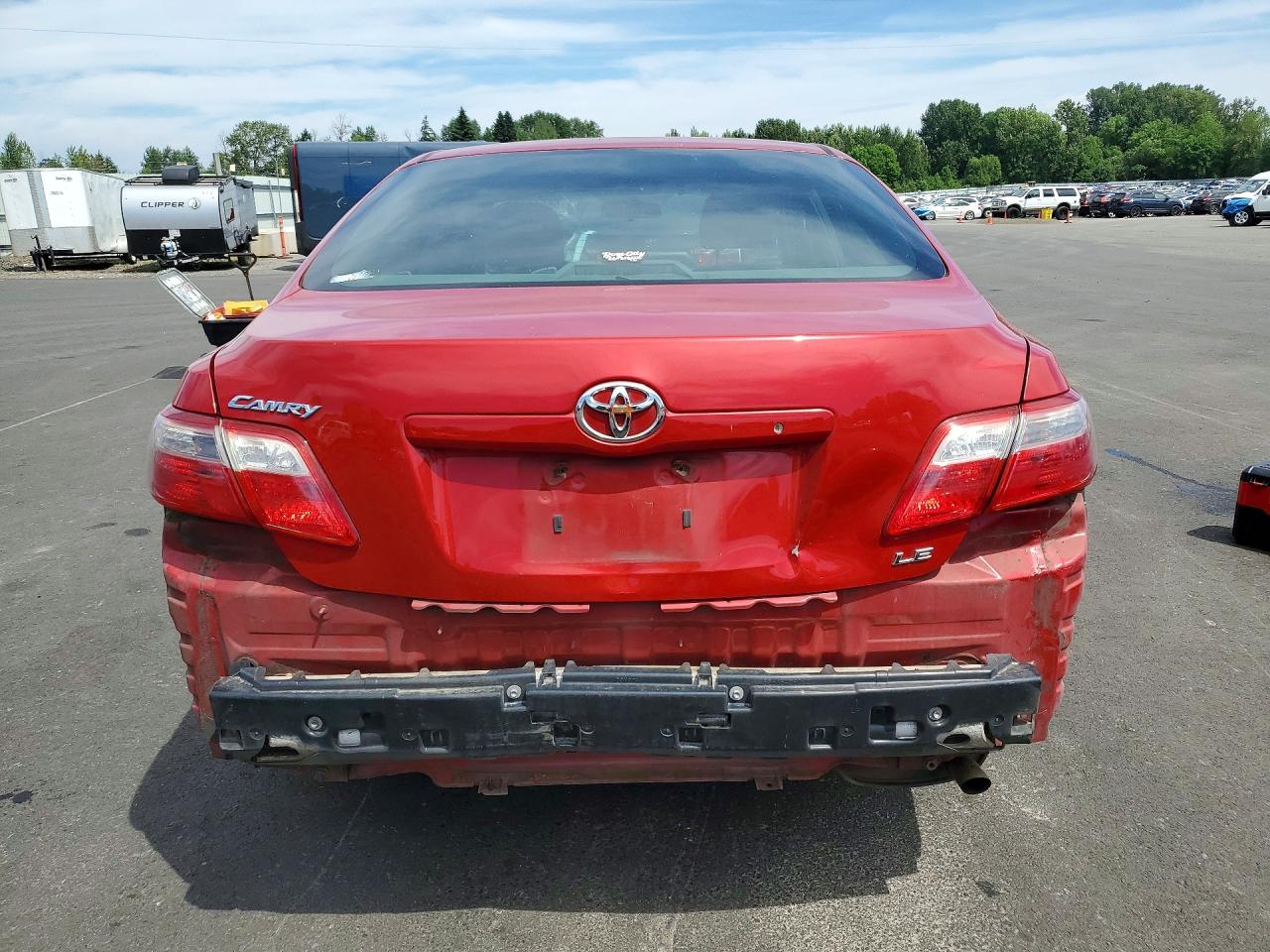 2009 Toyota Camry Le Red vin: 4T1BE46K99U283543