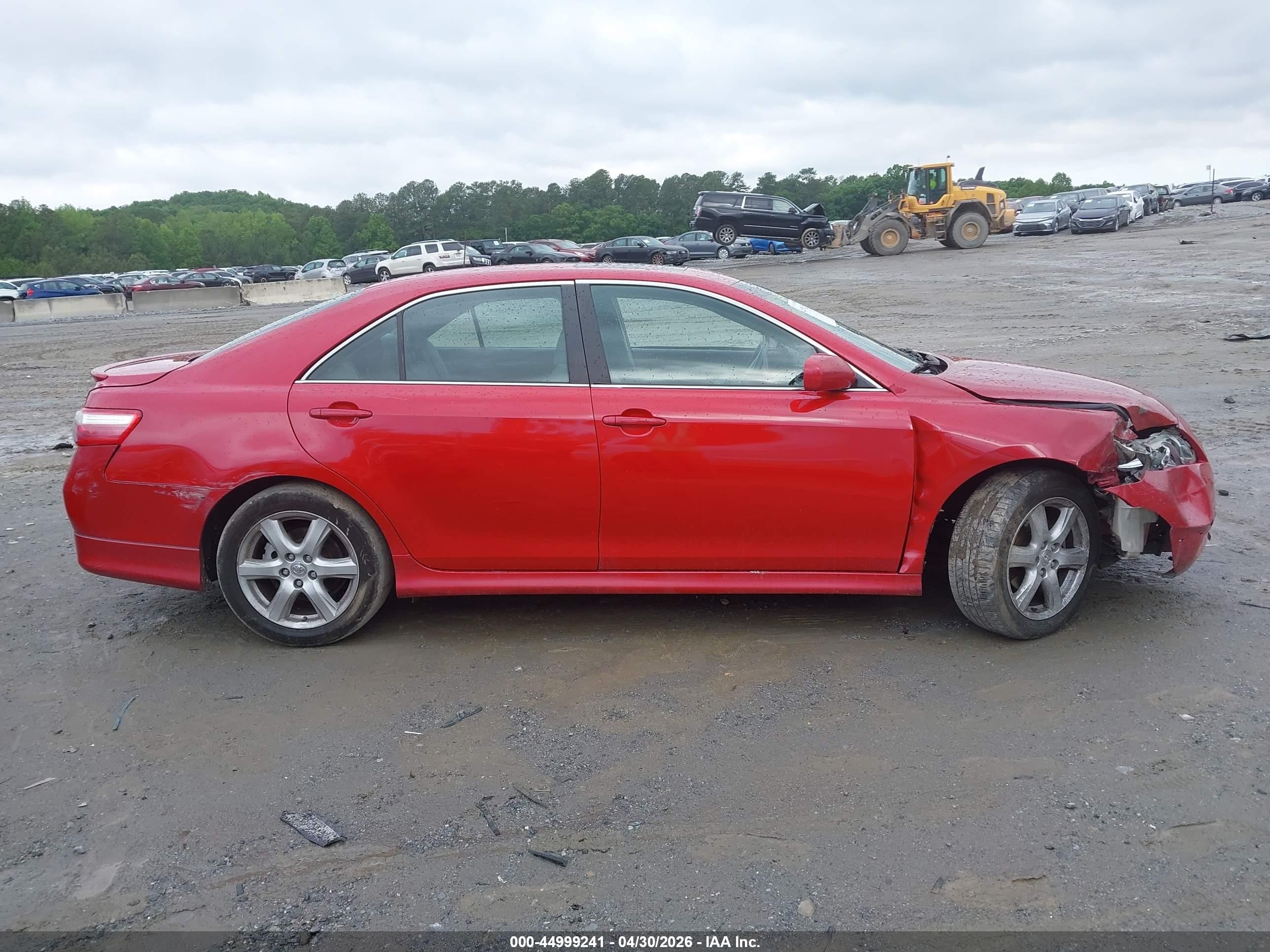 2009 Toyota Camry Se Красный vin: 4T1BE46K99U285812