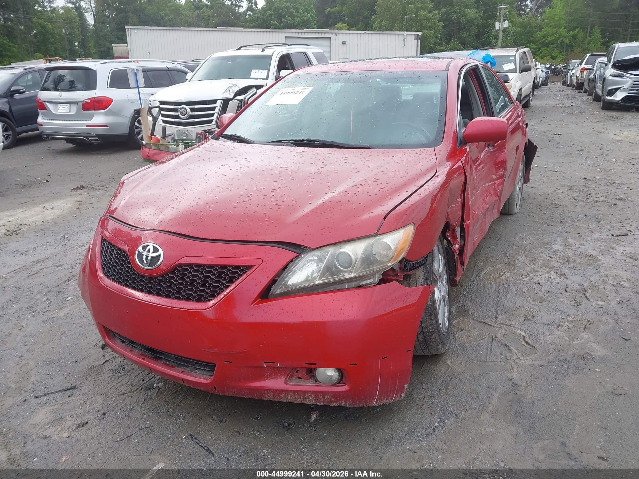 2009 Toyota Camry Se Красный vin: 4T1BE46K99U285812