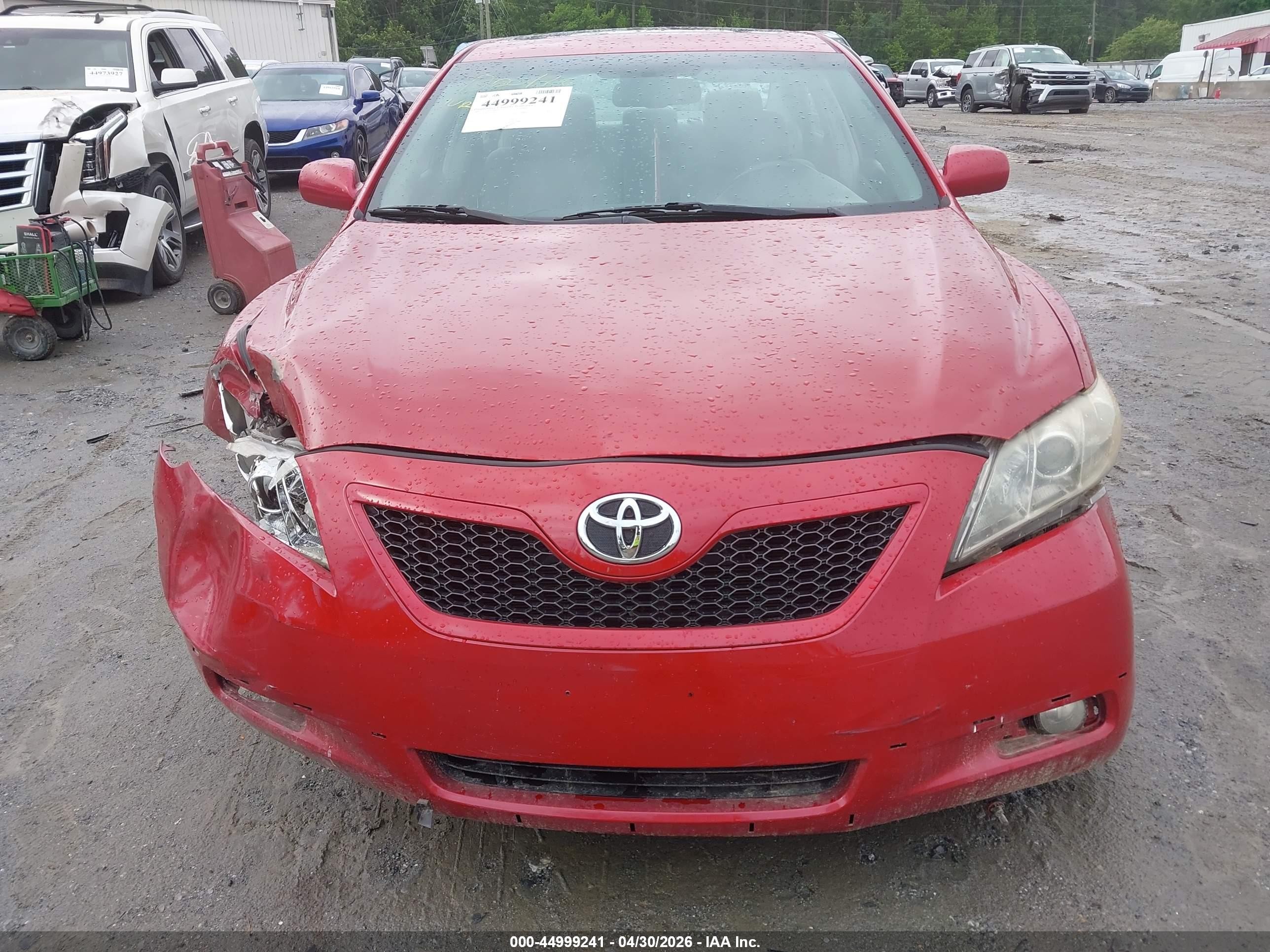 2009 Toyota Camry Se Красный vin: 4T1BE46K99U285812