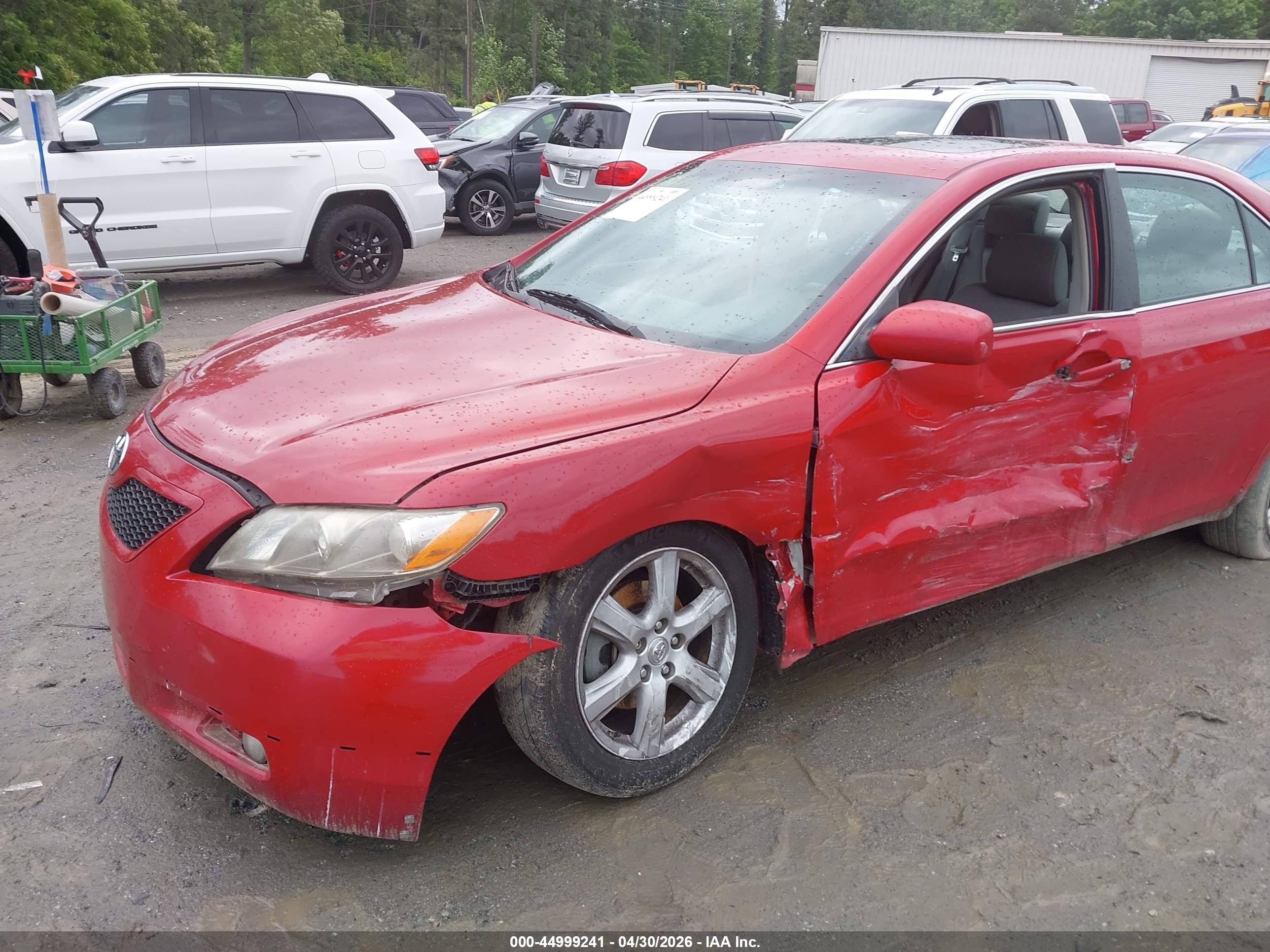 2009 Toyota Camry Se Красный vin: 4T1BE46K99U285812