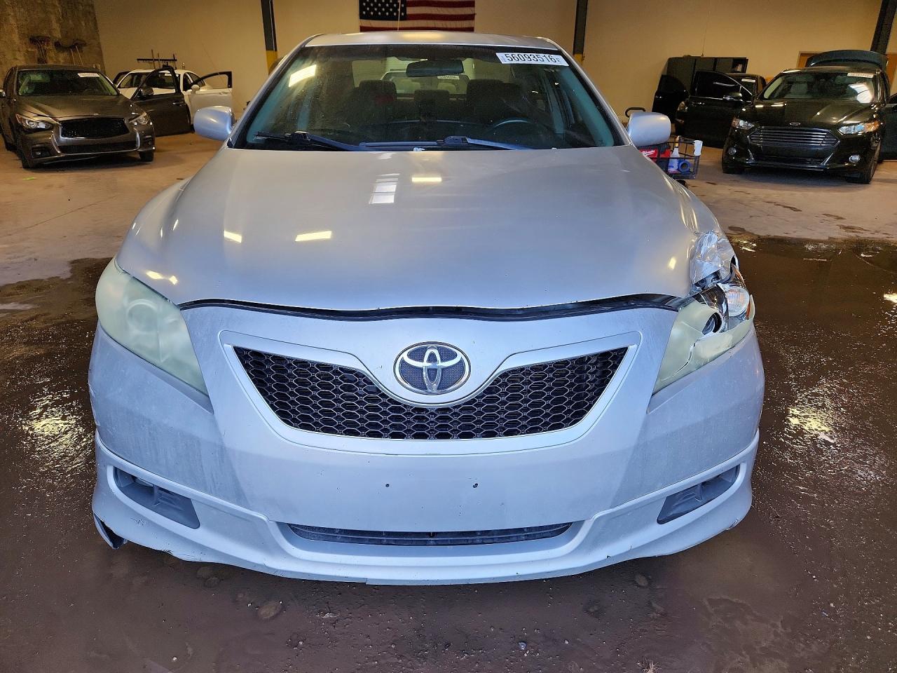 2009 Toyota Camry Se Silver vin: 4T1BE46K99U290850