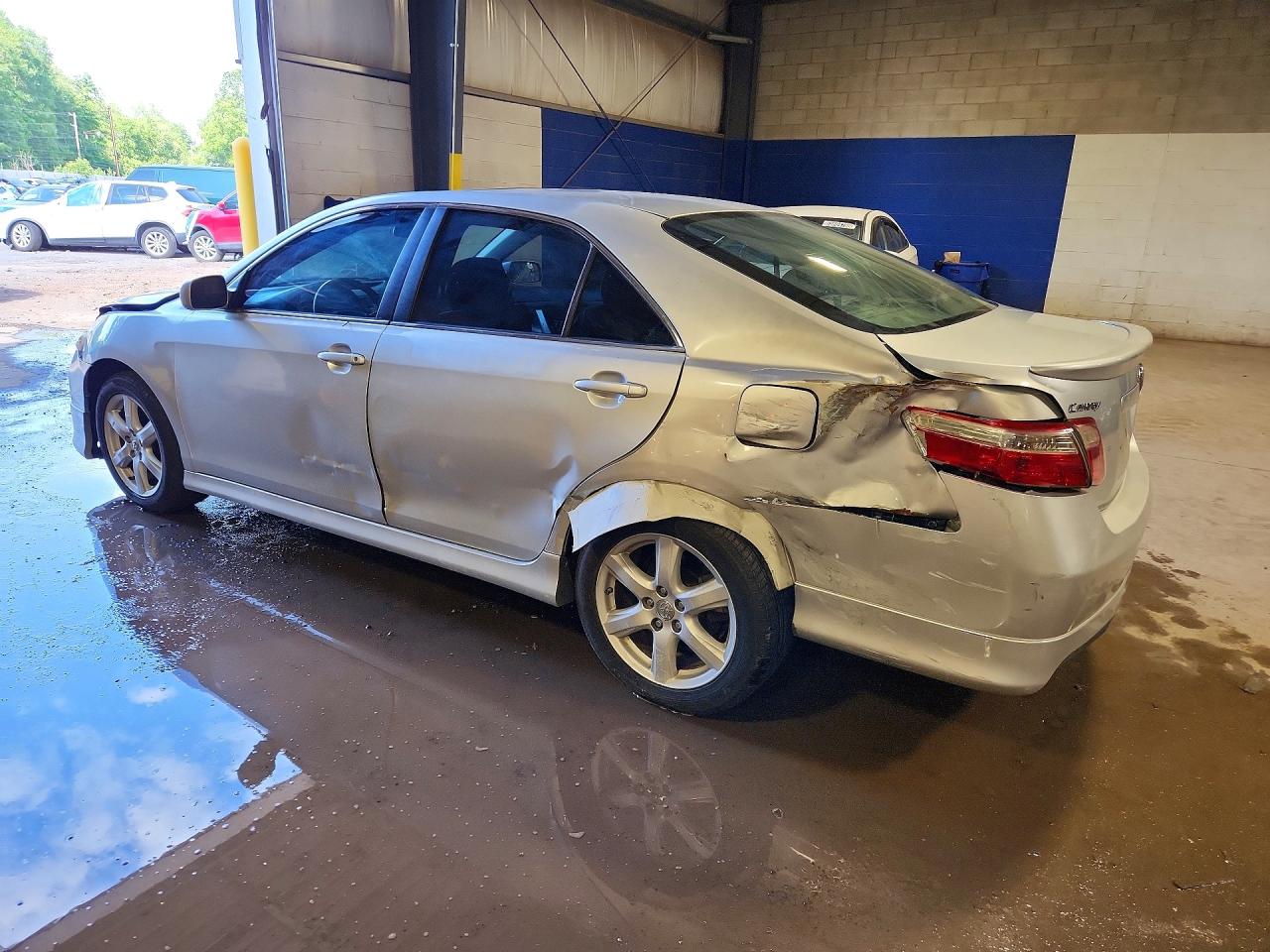 2009 Toyota Camry Se Silver vin: 4T1BE46K99U290850