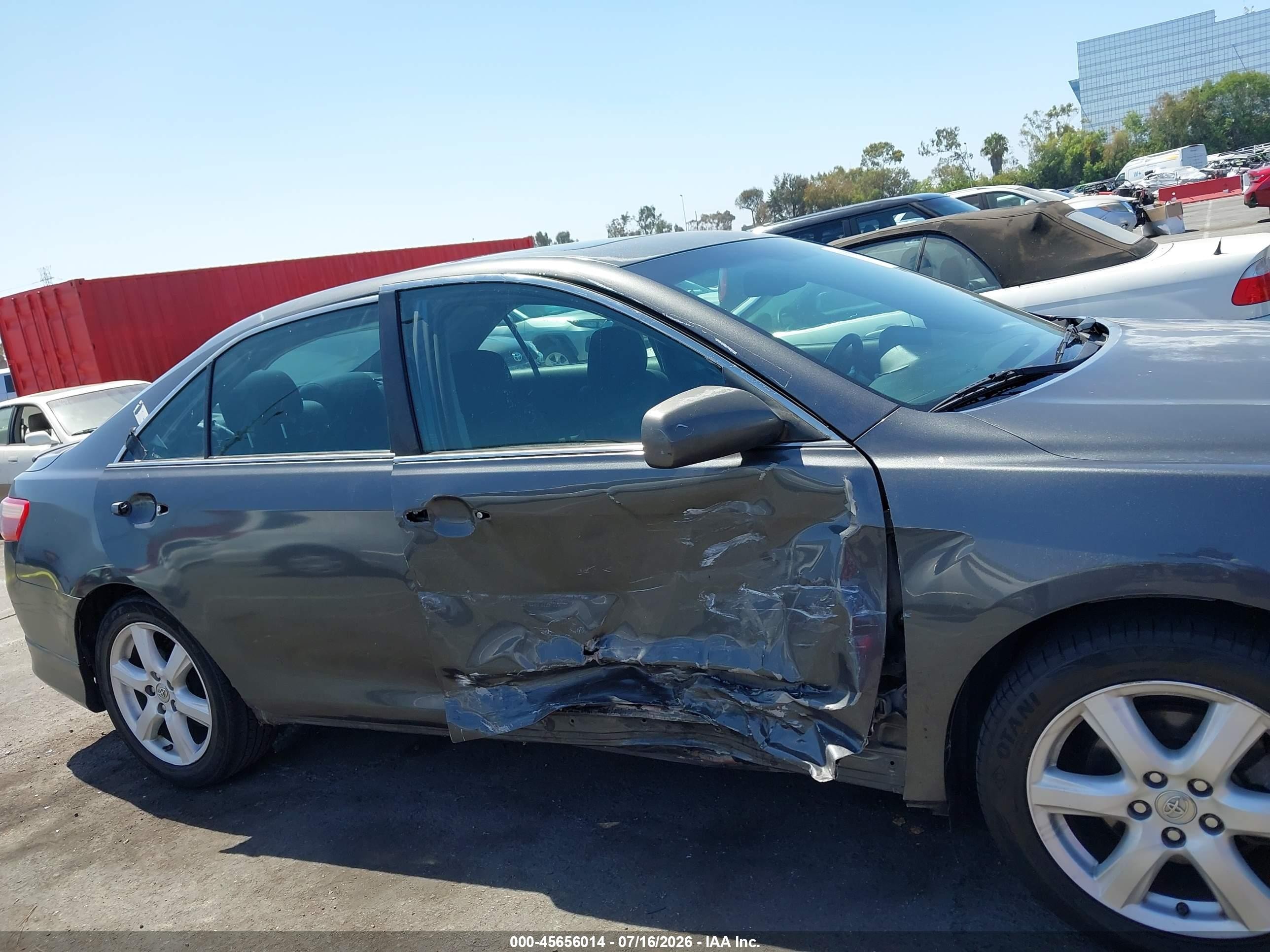 2009 Toyota Camry Se Gray vin: 4T1BE46K99U338332