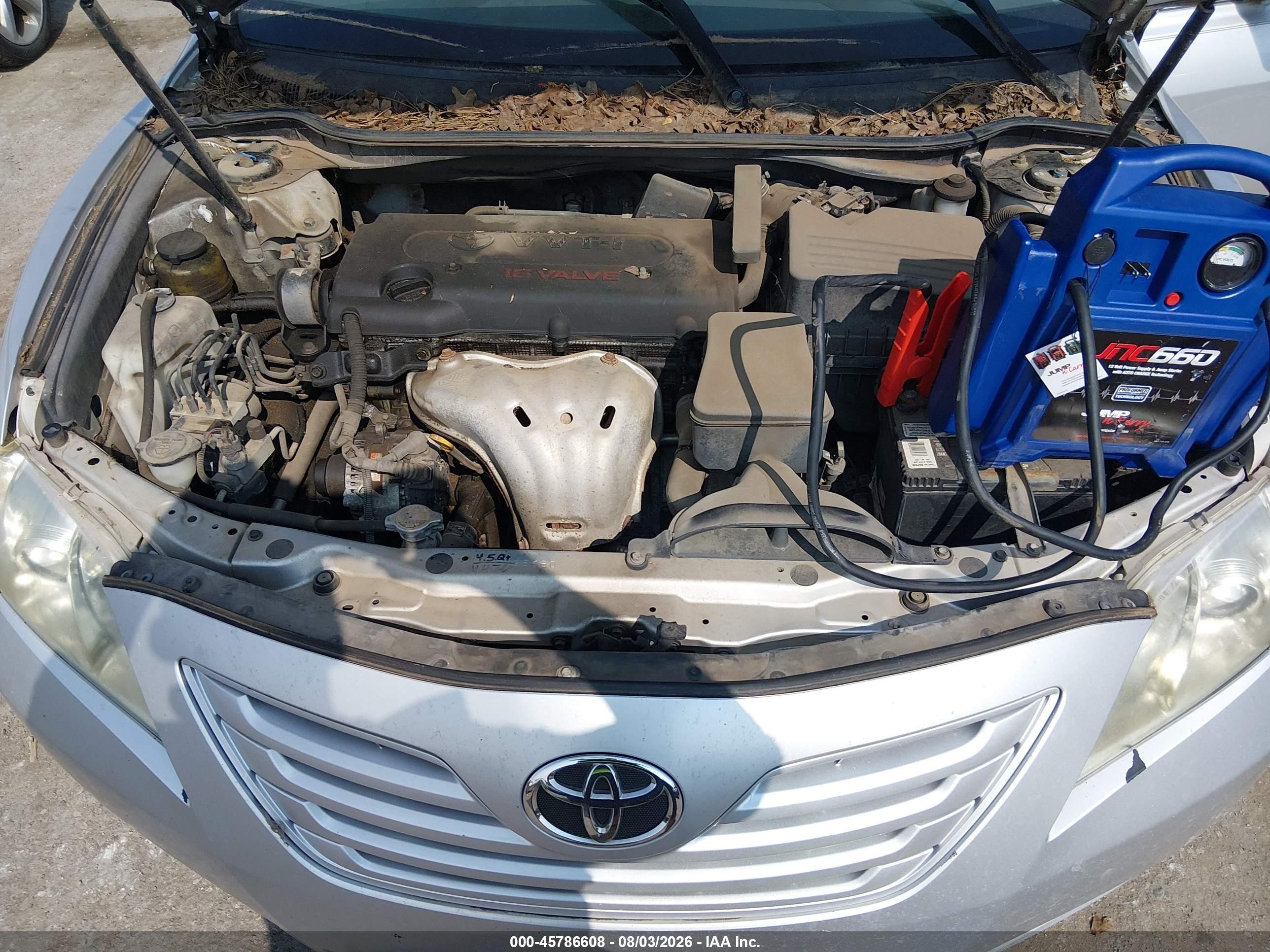 2009 Toyota Camry Le Silver vin: 4T1BE46K99U341568