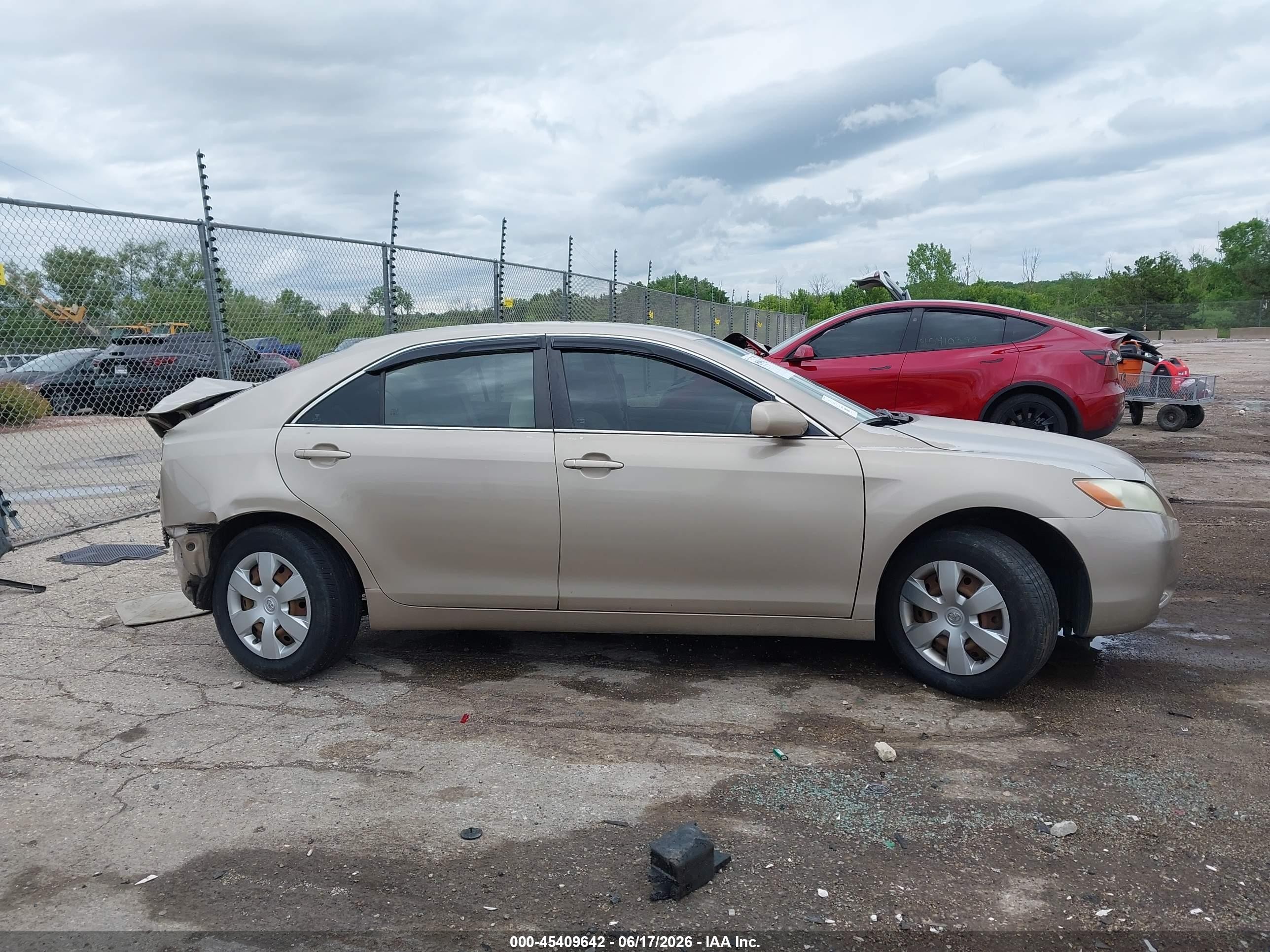 2009 Toyota Camry Le Beige vin: 4T1BE46K99U346320