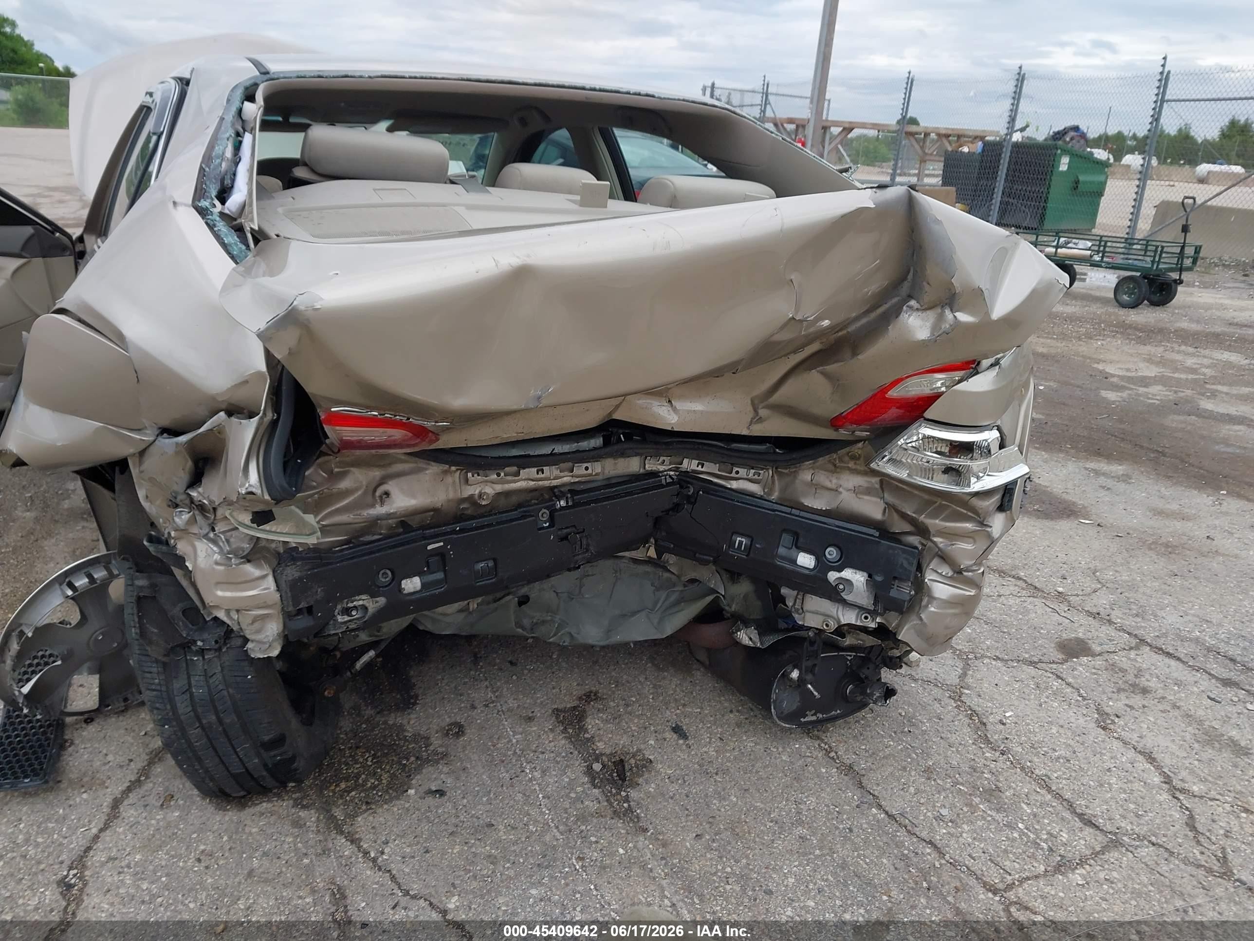 2009 Toyota Camry Le Beige vin: 4T1BE46K99U346320