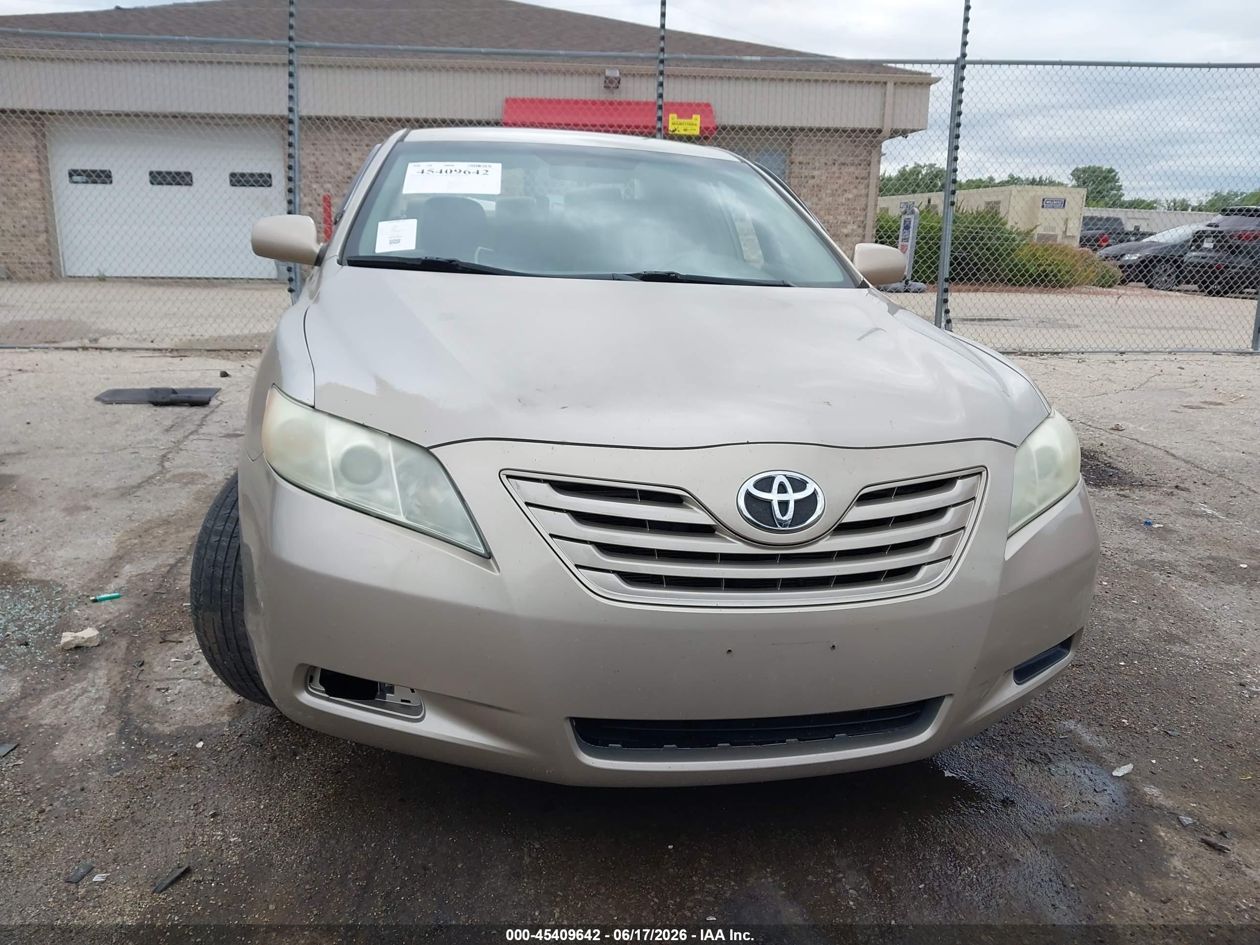 2009 Toyota Camry Le Beige vin: 4T1BE46K99U346320