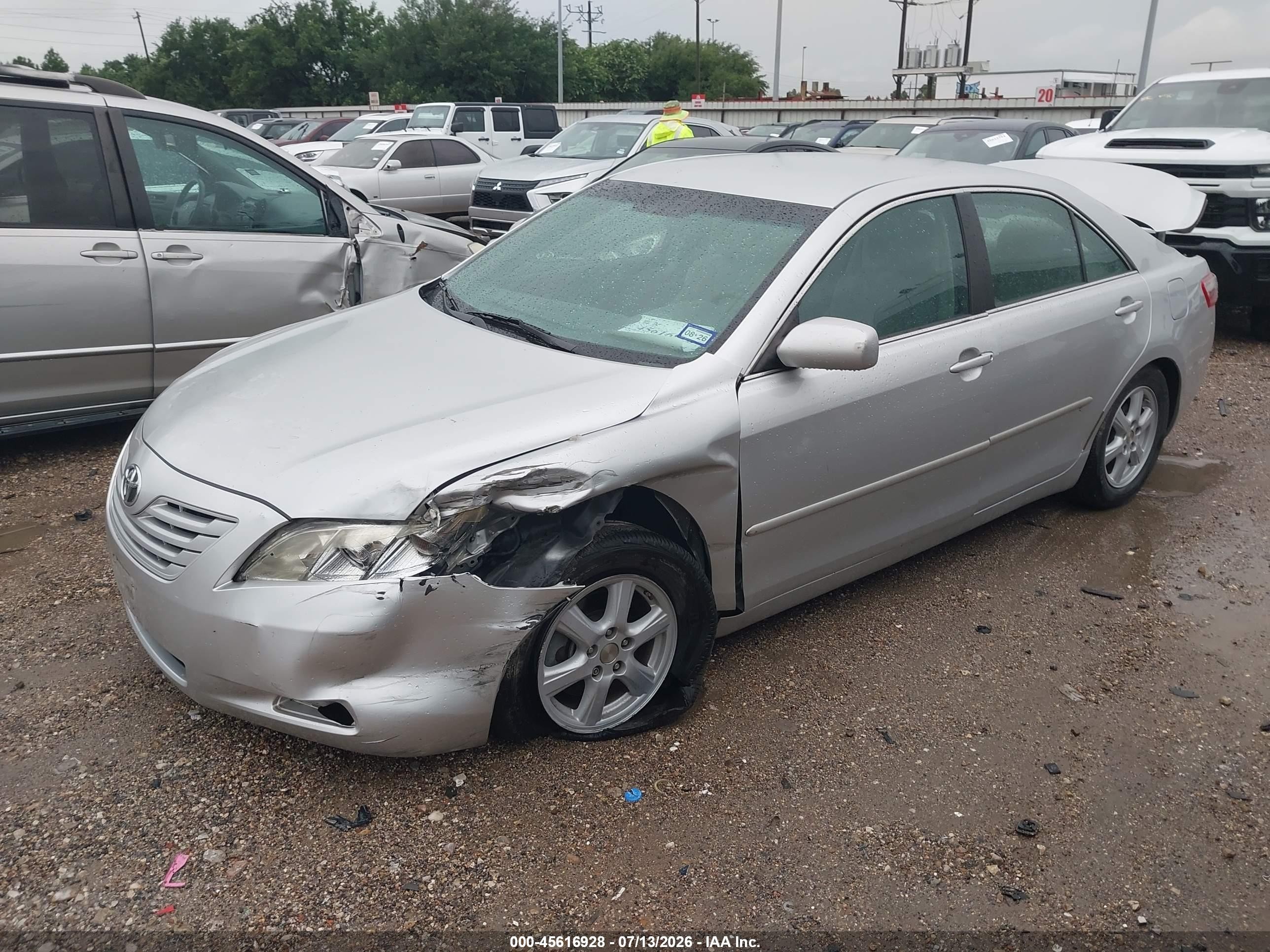 2009 Toyota Camry Le Silver vin: 4T1BE46K99U351341