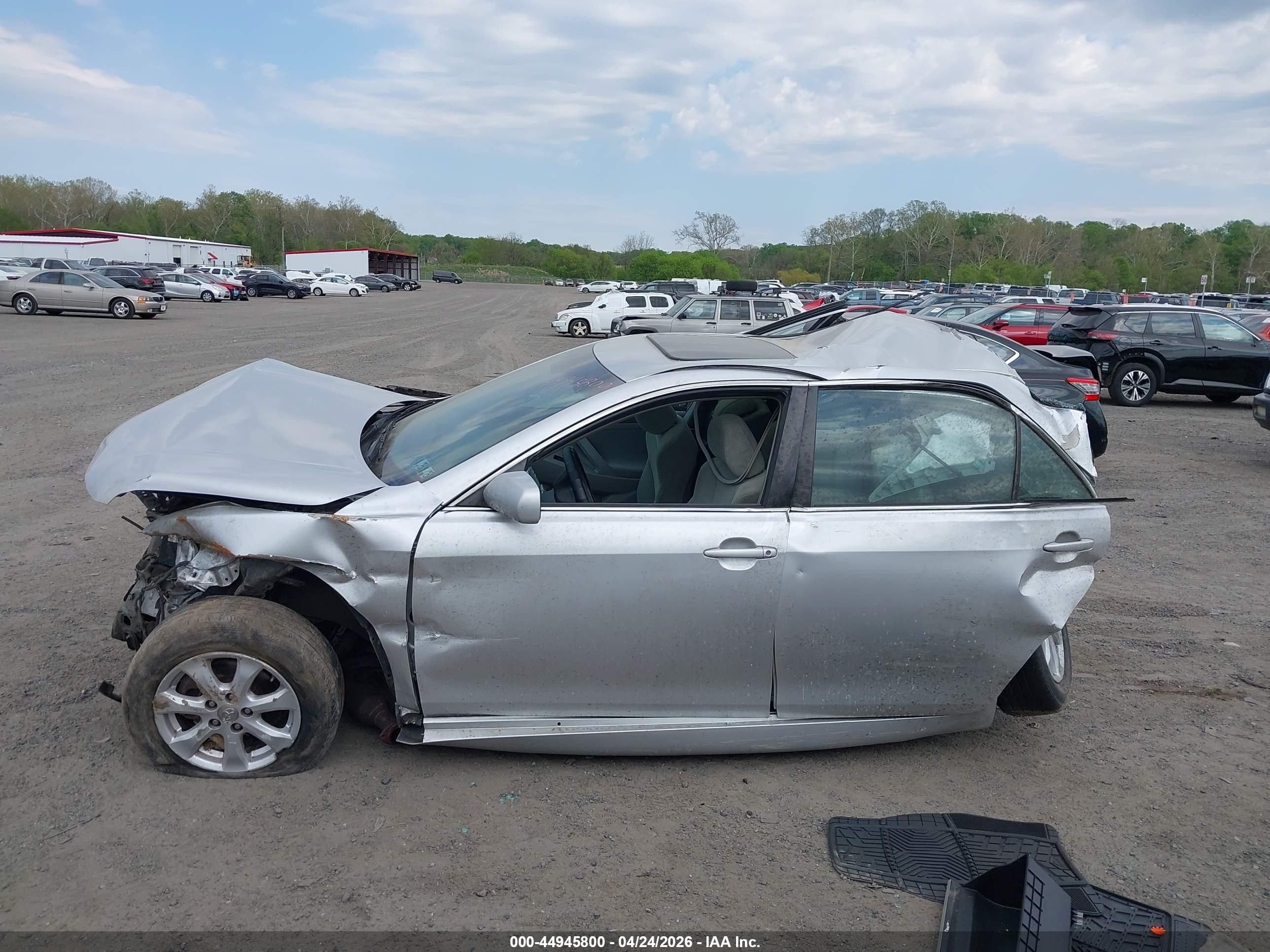 2009 Toyota Camry Le Silver vin: 4T1BE46K99U353445