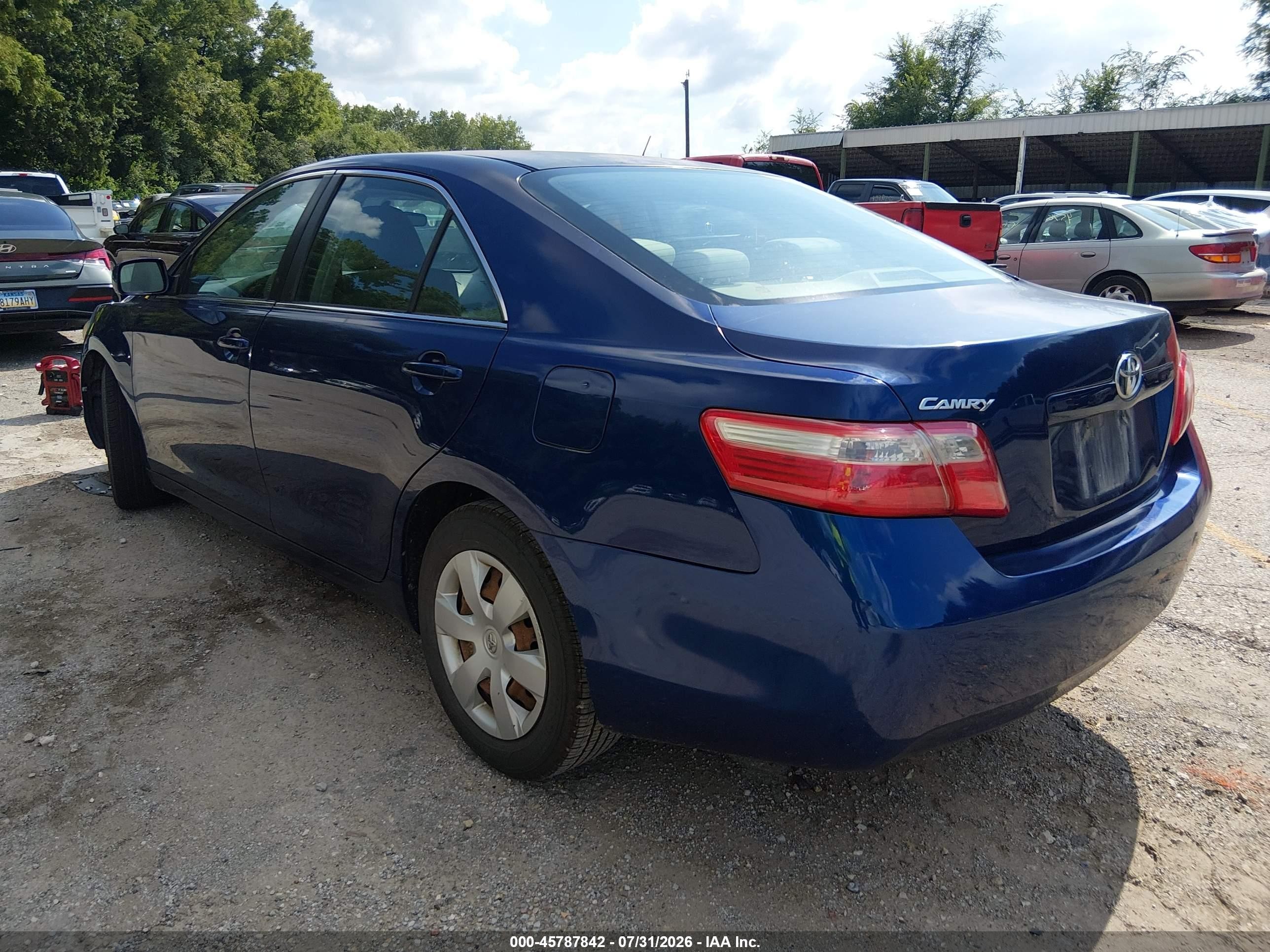 2009 Toyota Camry   Blue vin: 4T1BE46K99U362095