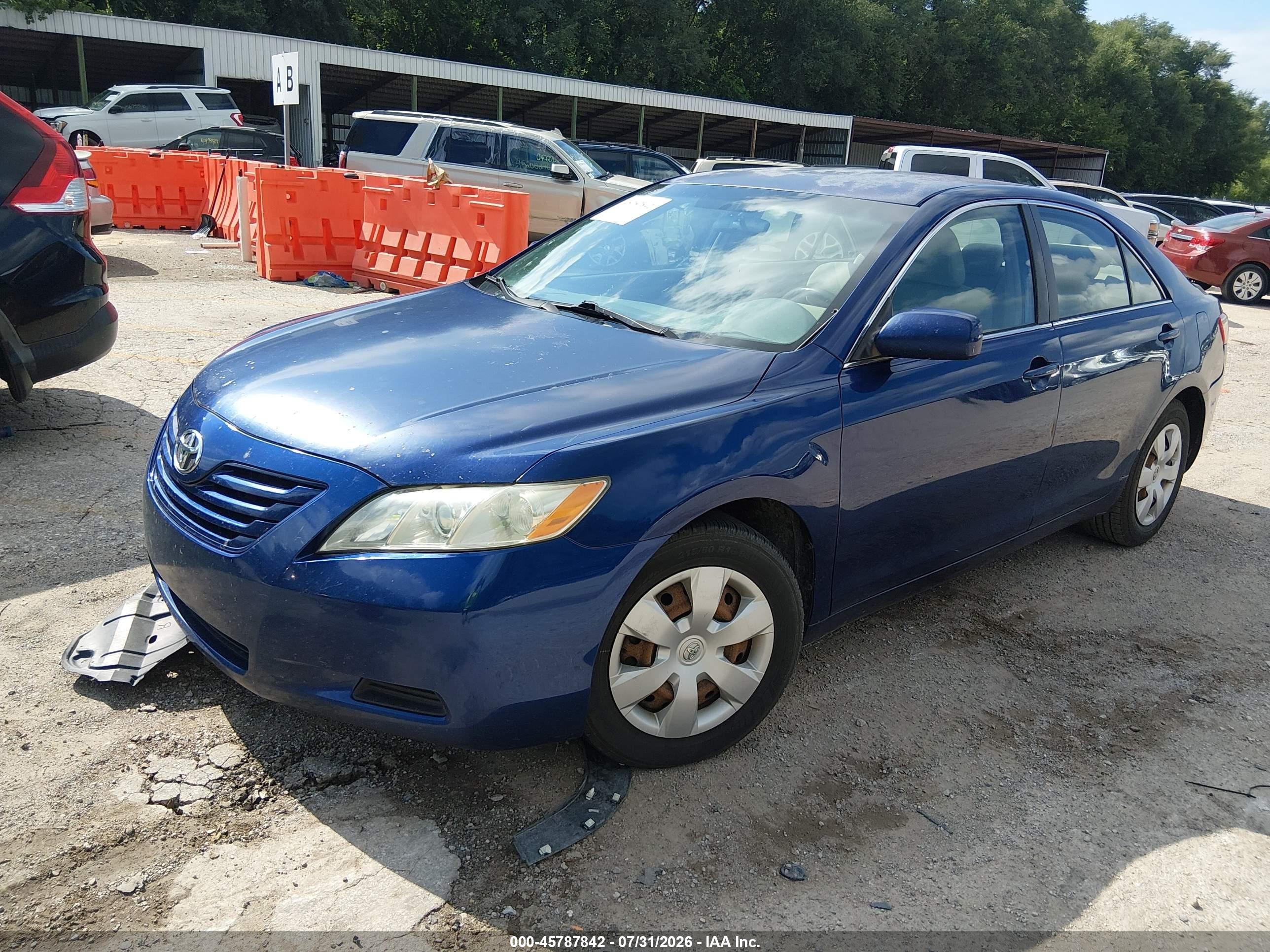 2009 Toyota Camry   Blue vin: 4T1BE46K99U362095