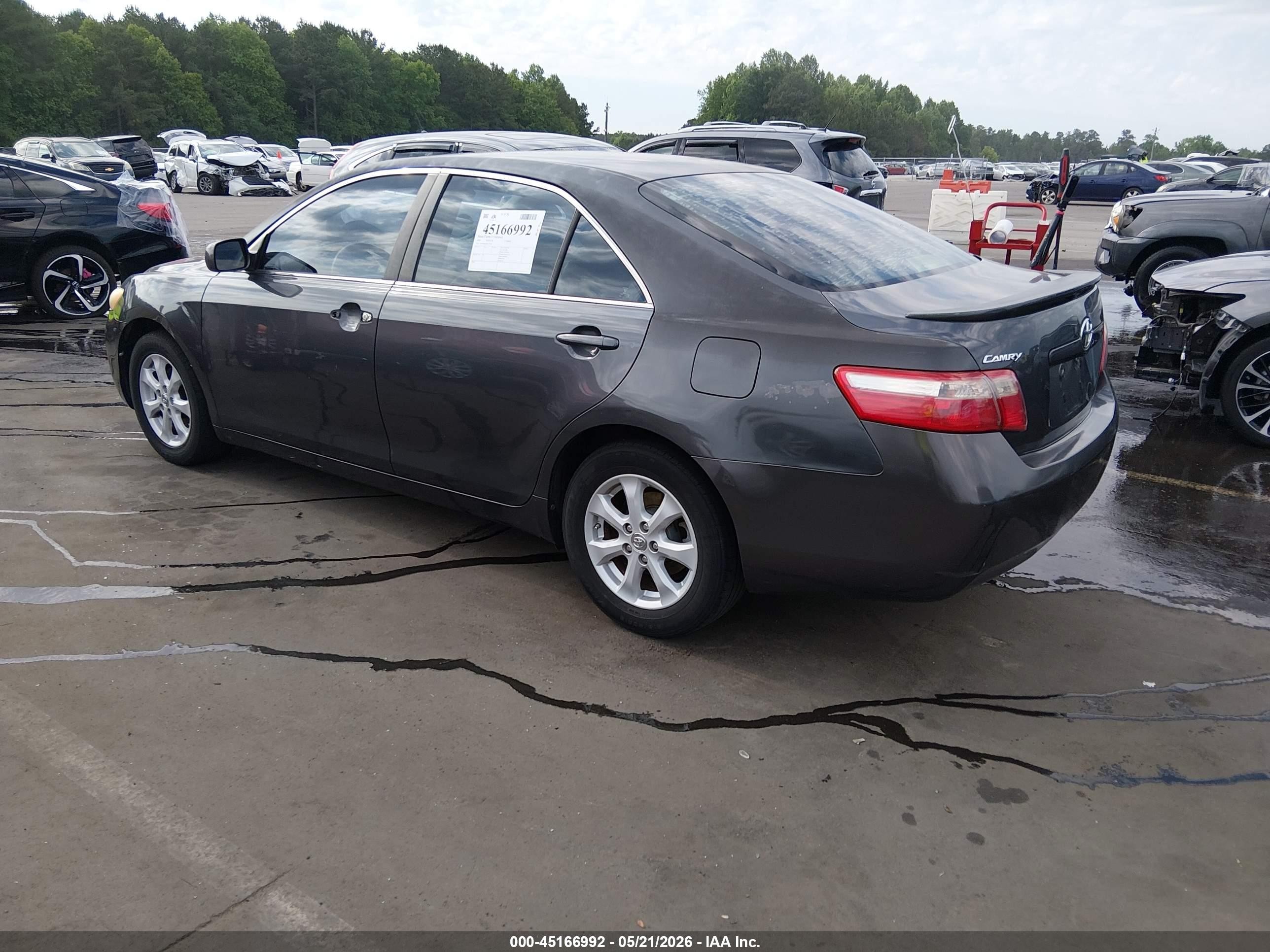 2009 Toyota Camry Le Gray vin: 4T1BE46K99U375462