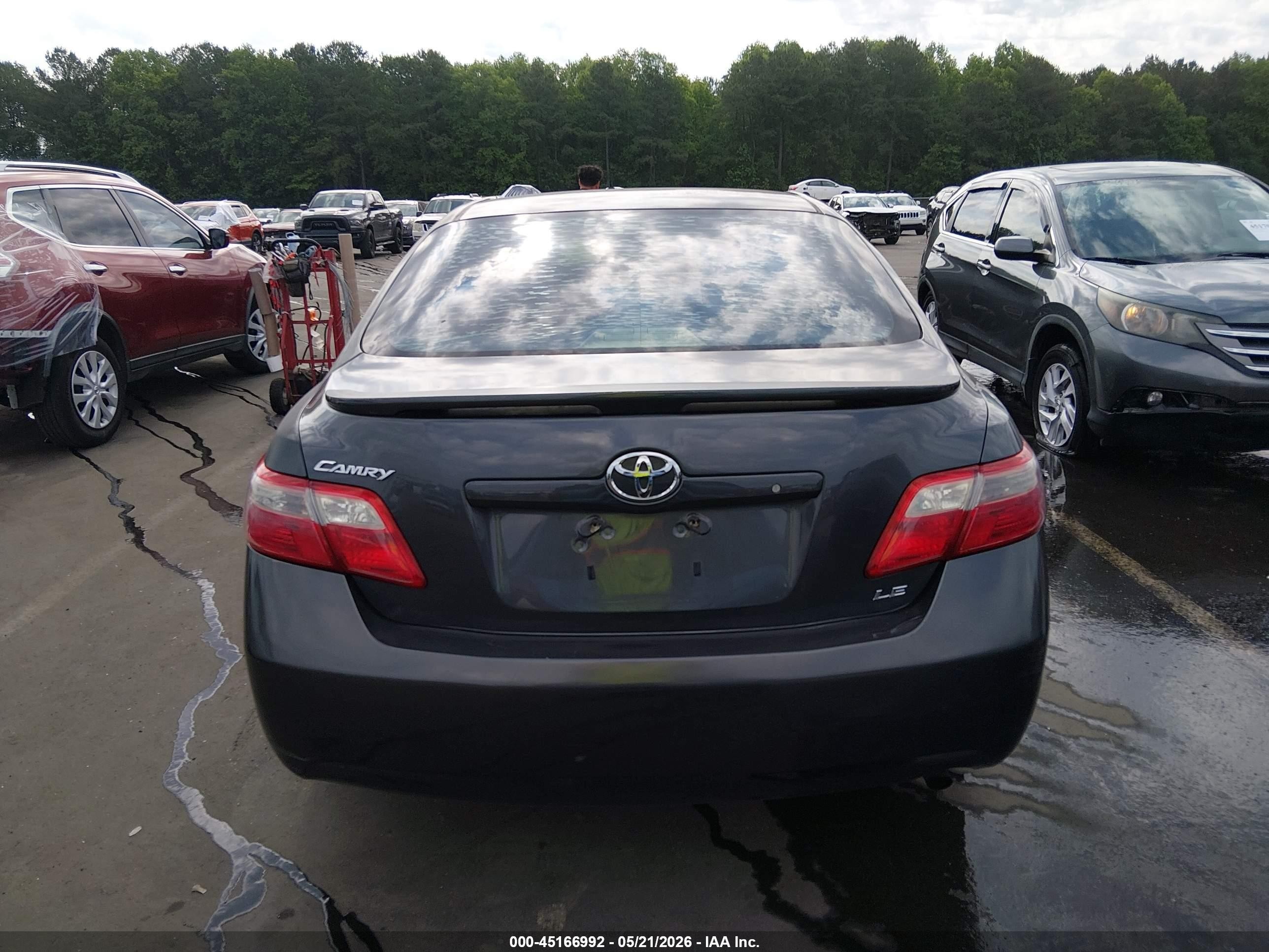 2009 Toyota Camry Le Gray vin: 4T1BE46K99U375462