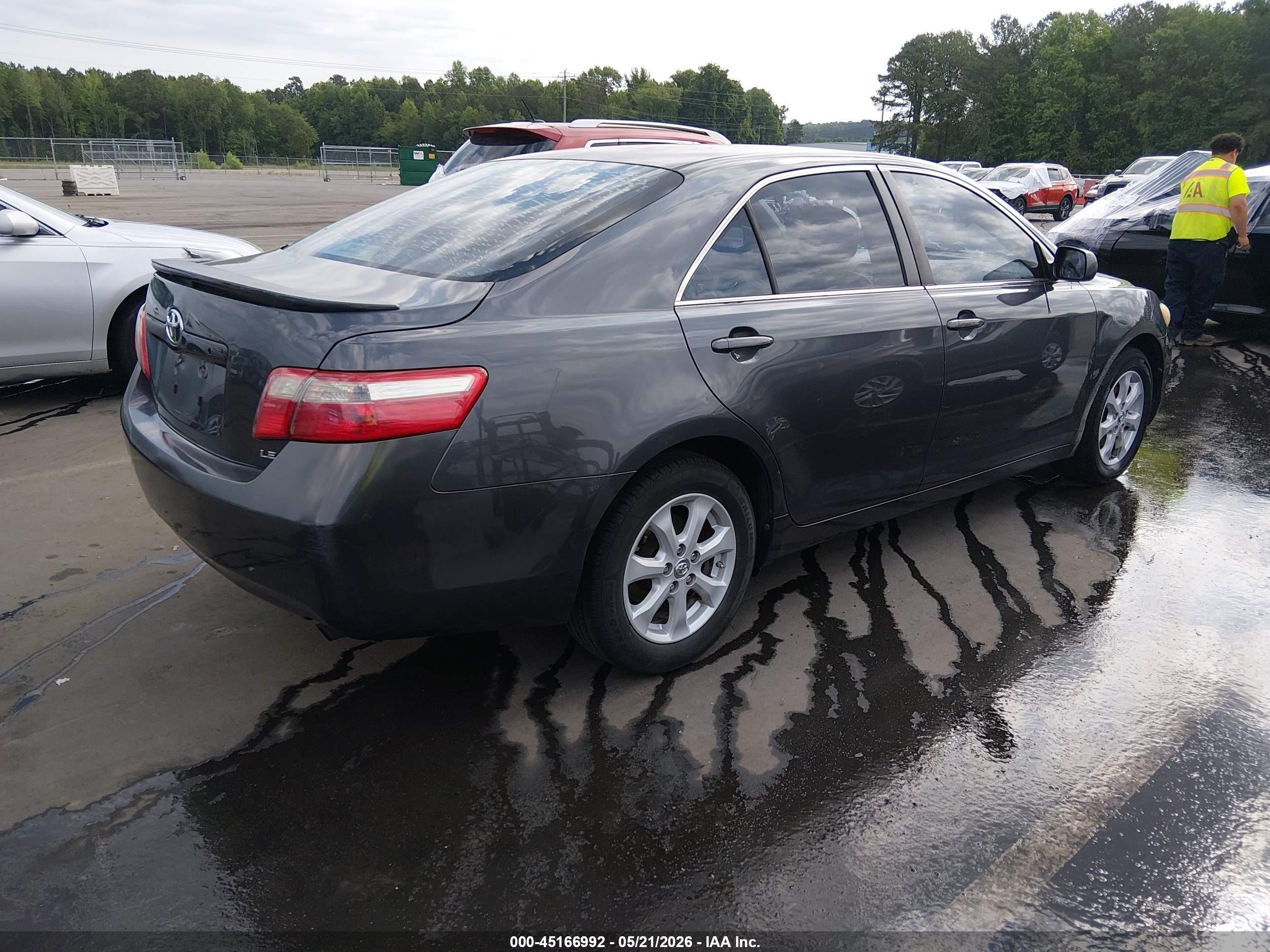 2009 Toyota Camry Le Gray vin: 4T1BE46K99U375462