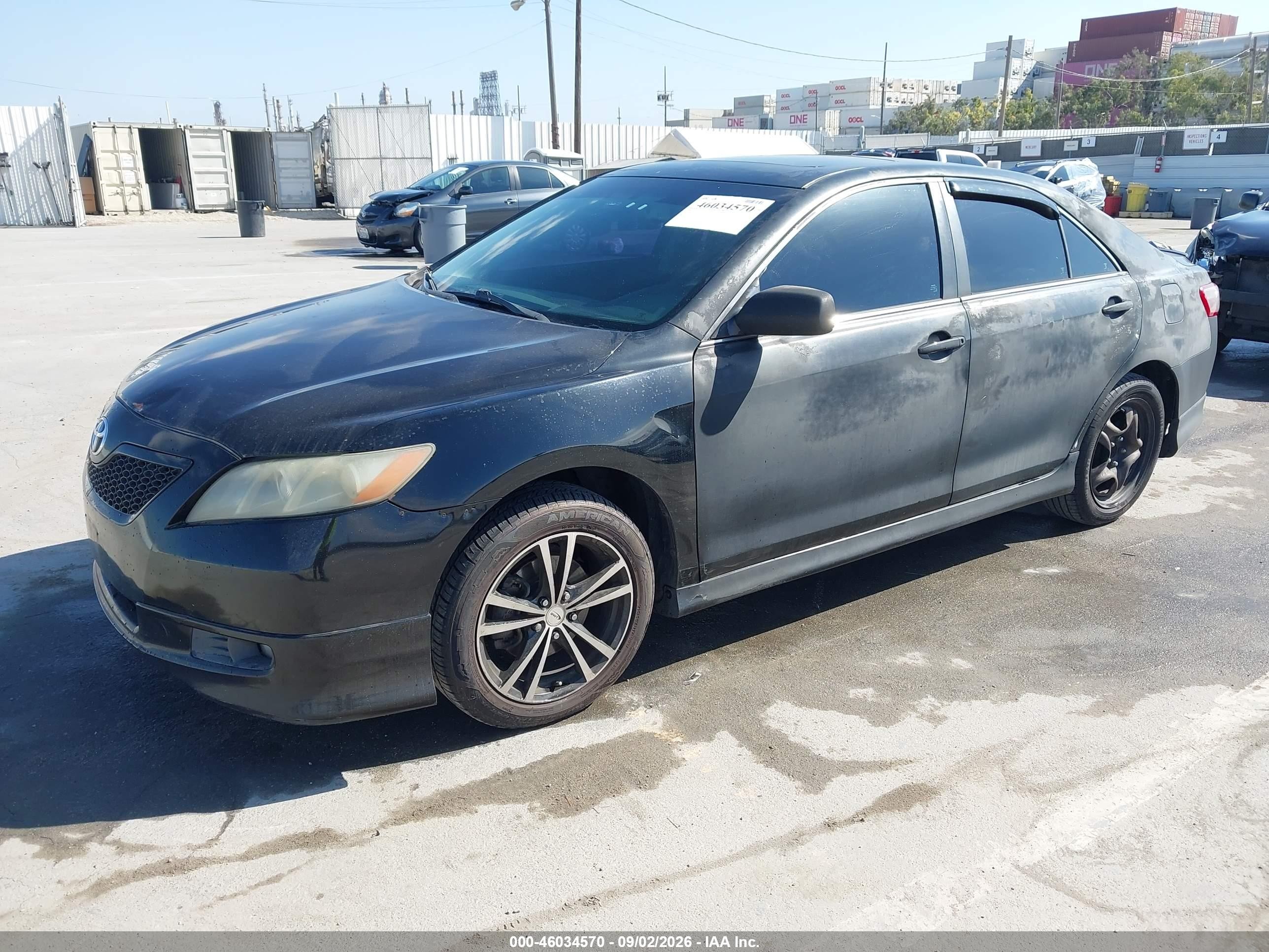 2009 Toyota Camry Se Black vin: 4T1BE46K99U378278