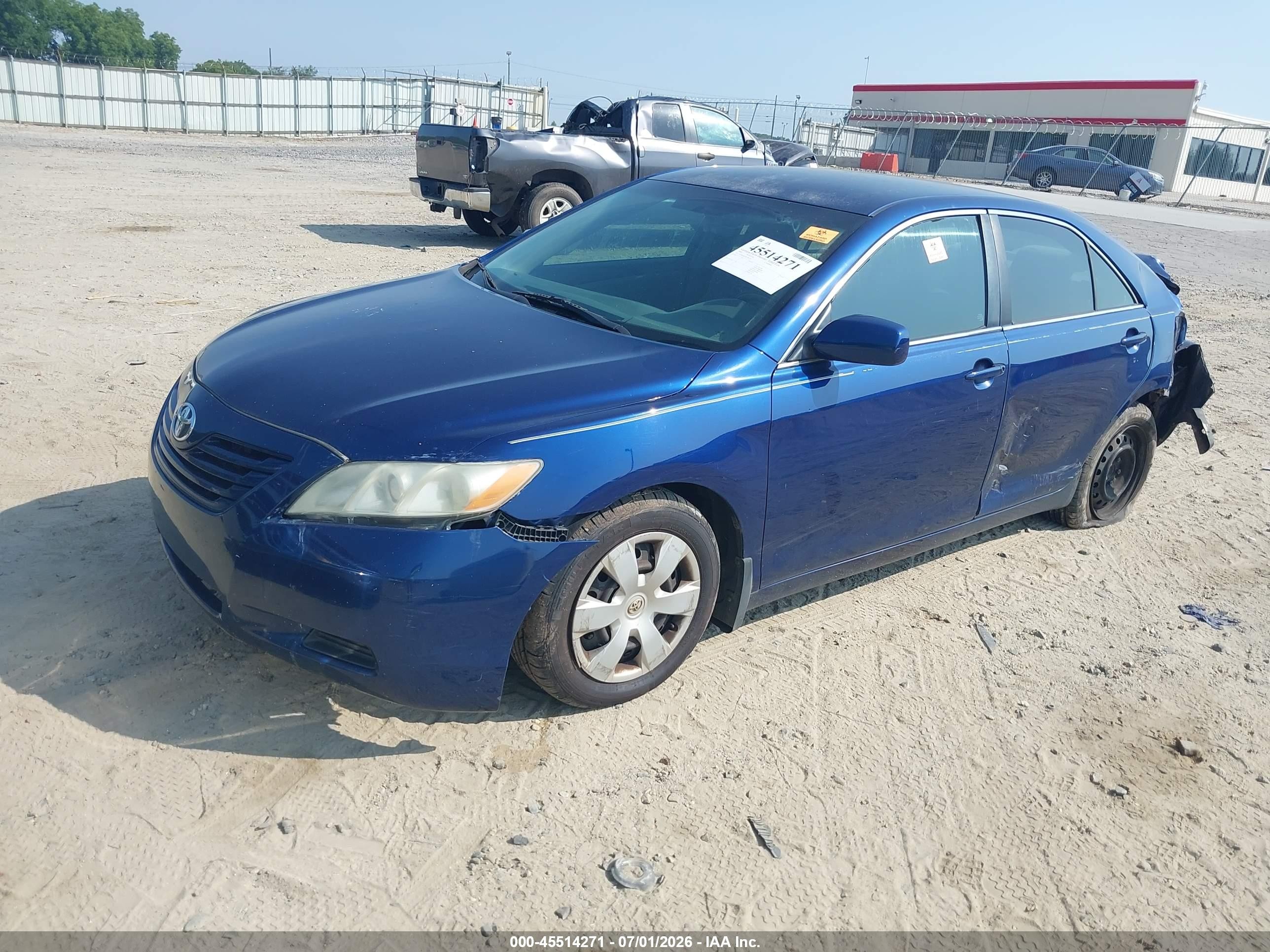 2009 Toyota Camry Le Blue vin: 4T1BE46K99U386395