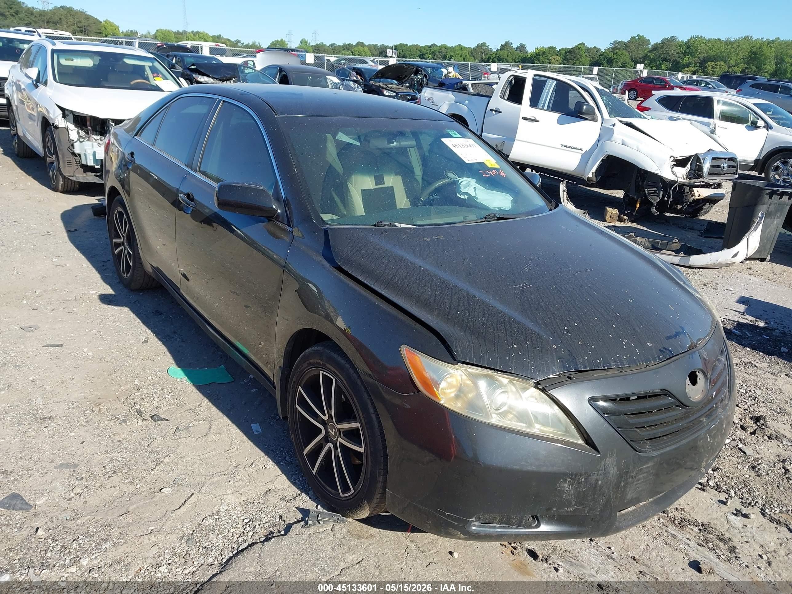 2009 Toyota Camry Le Black vin: 4T1BE46K99U409996