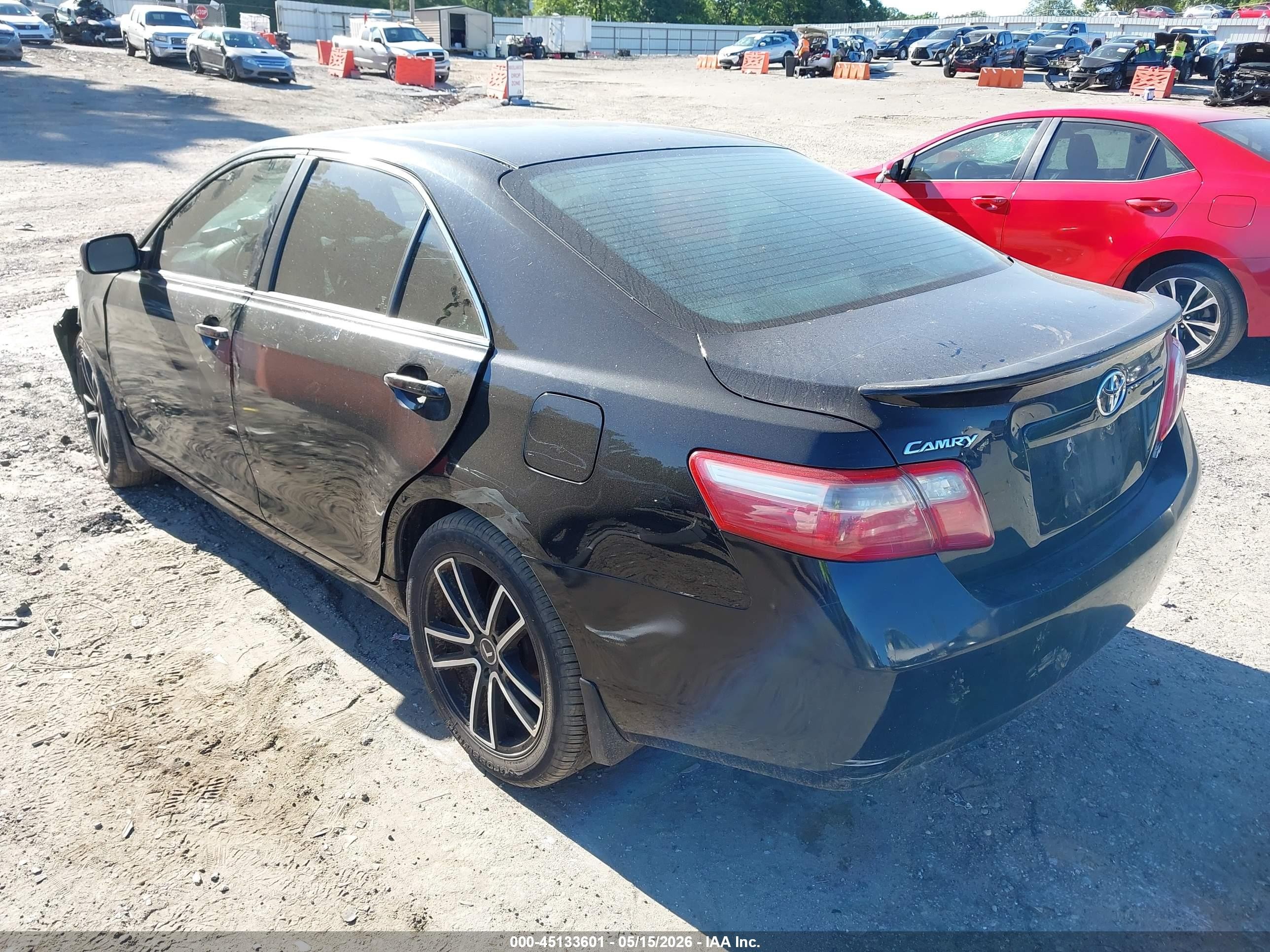 2009 Toyota Camry Le Black vin: 4T1BE46K99U409996